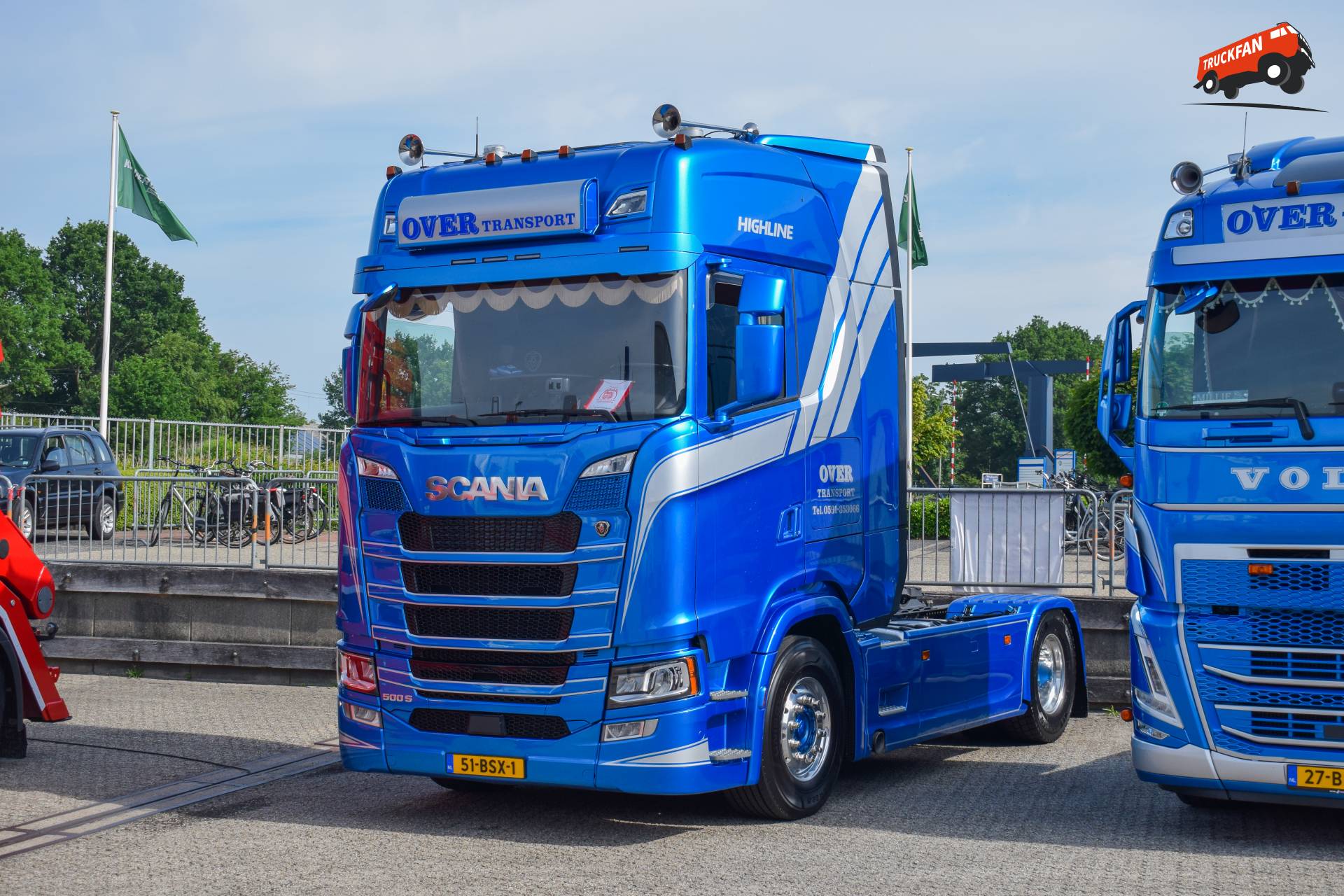 Scania NG500S Over Transport Emmercompascuum