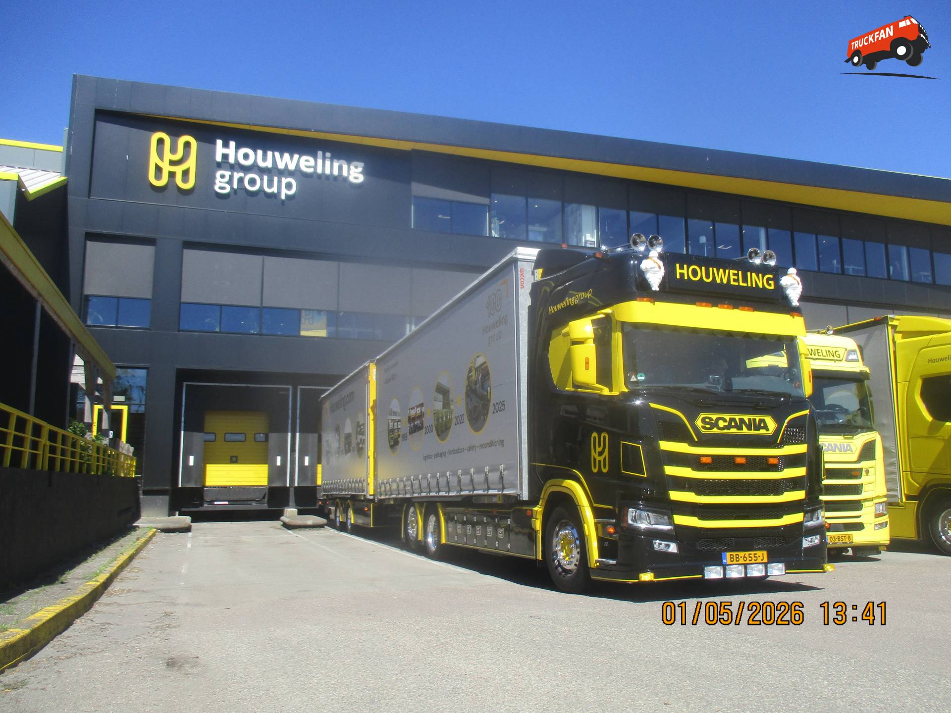 Scania V8 vrachtwagen
