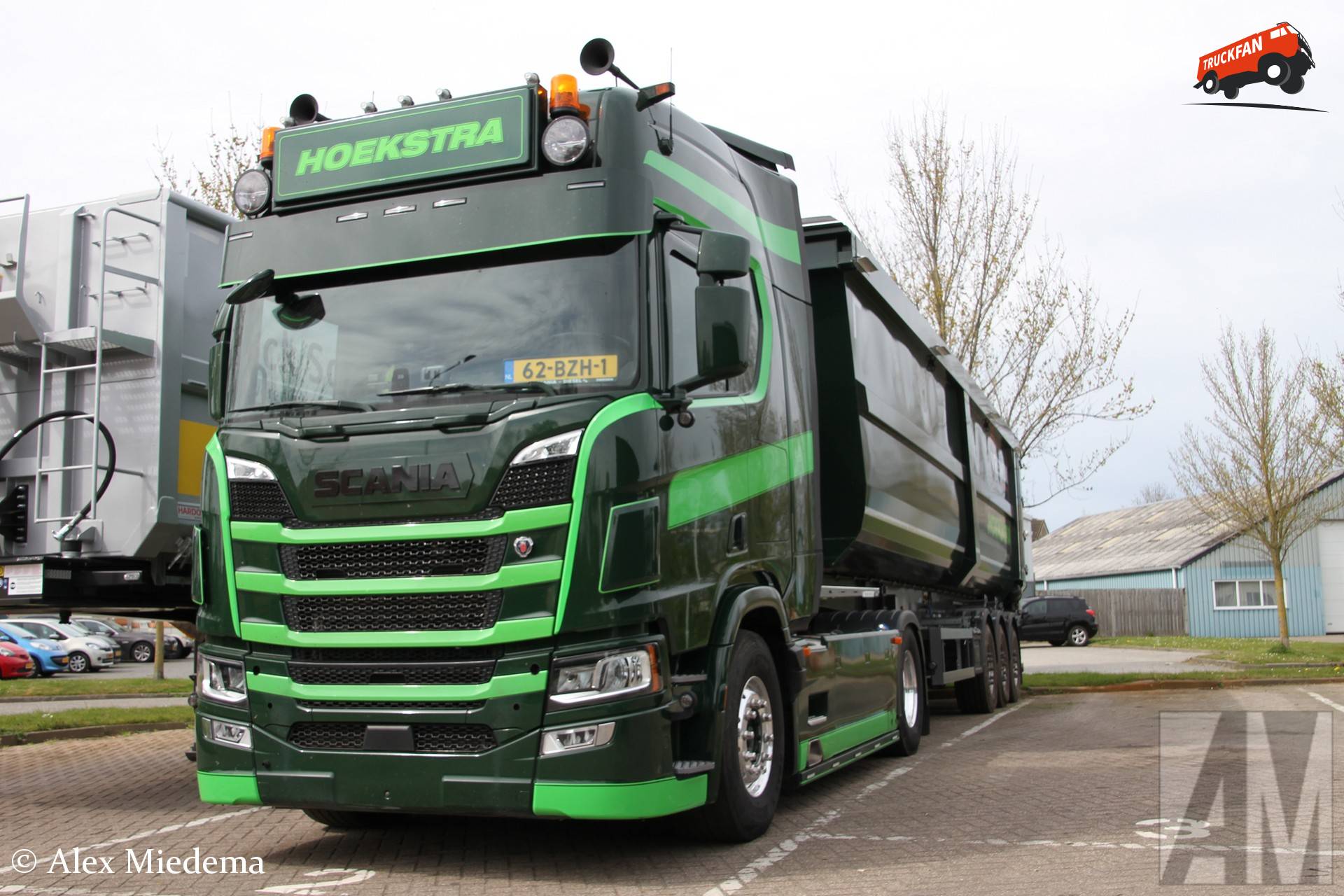 Scania 660R van Hoekstra, nu zonder bullbar