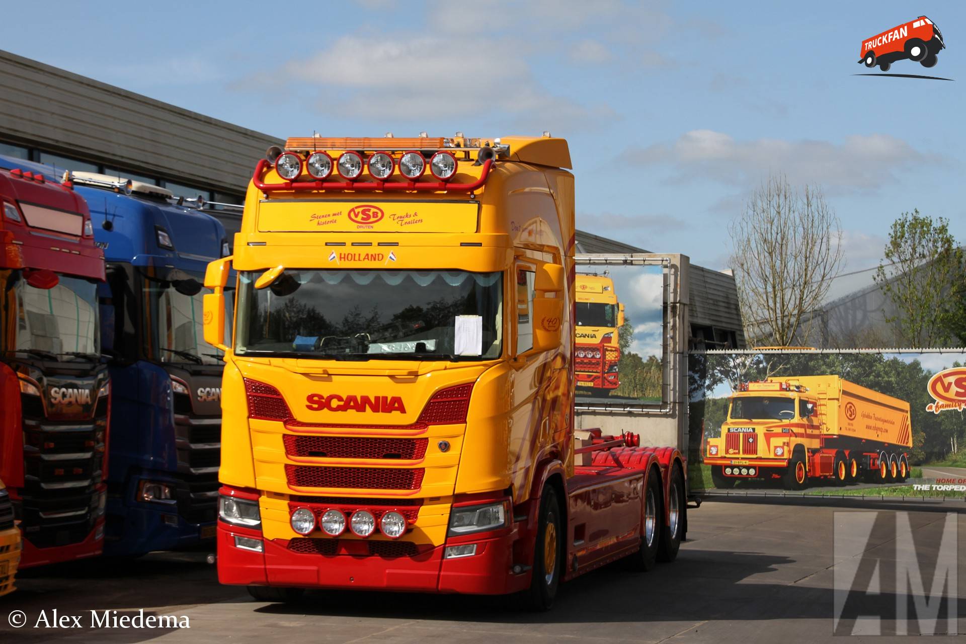 Scania S-serie vrachtwagen bij VSB Druten