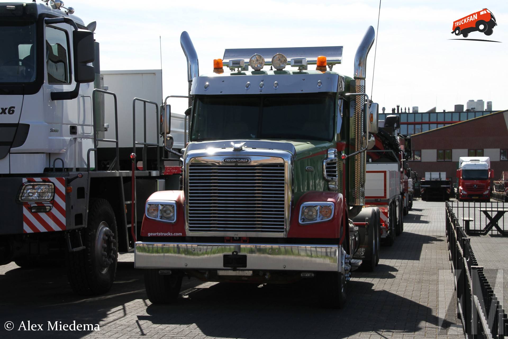 Freightliner Coronado, built in 2016, located in Andelst