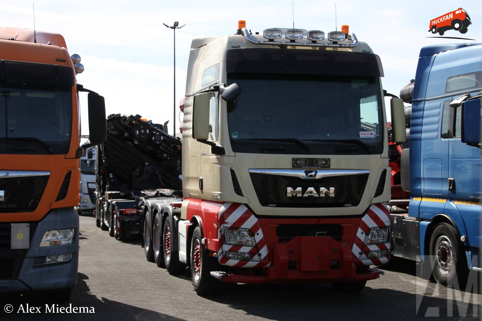 MAN TGX zwaar Ttransport trekker