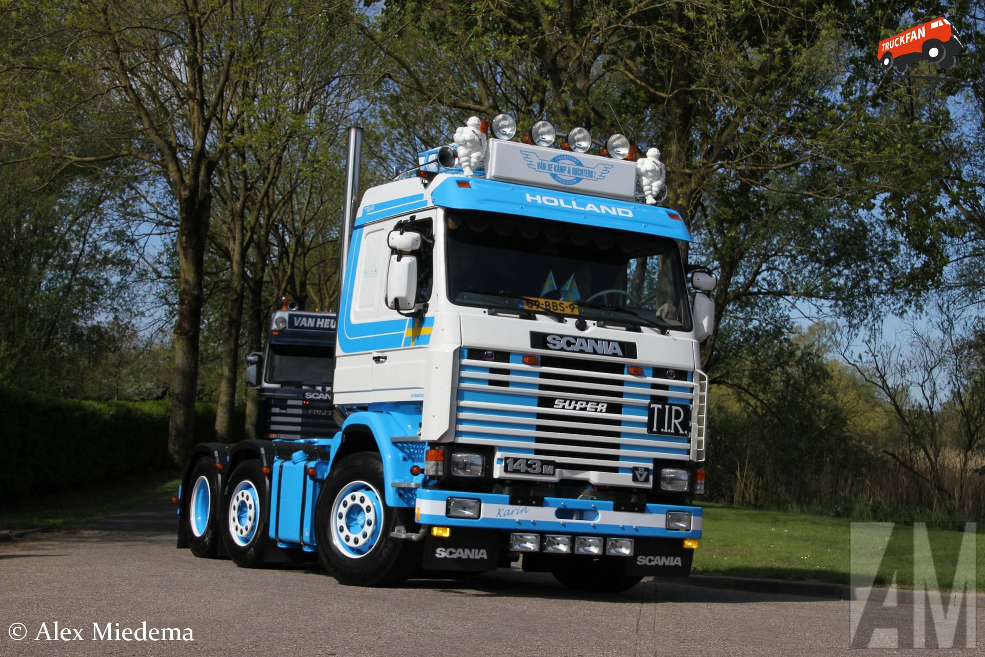 Scania 143 owned by Van de Kamp & dochters