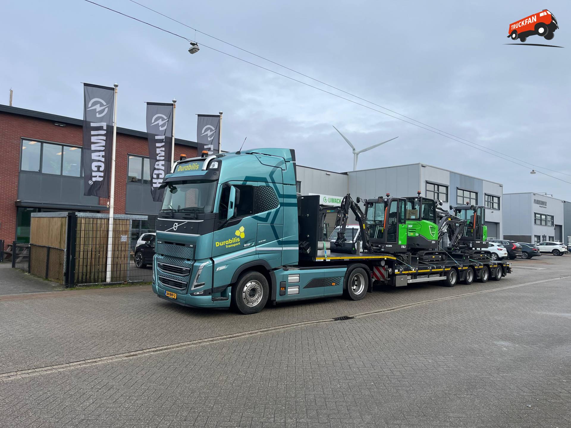 Volledig elektrische transportbus van Durabilis Transport