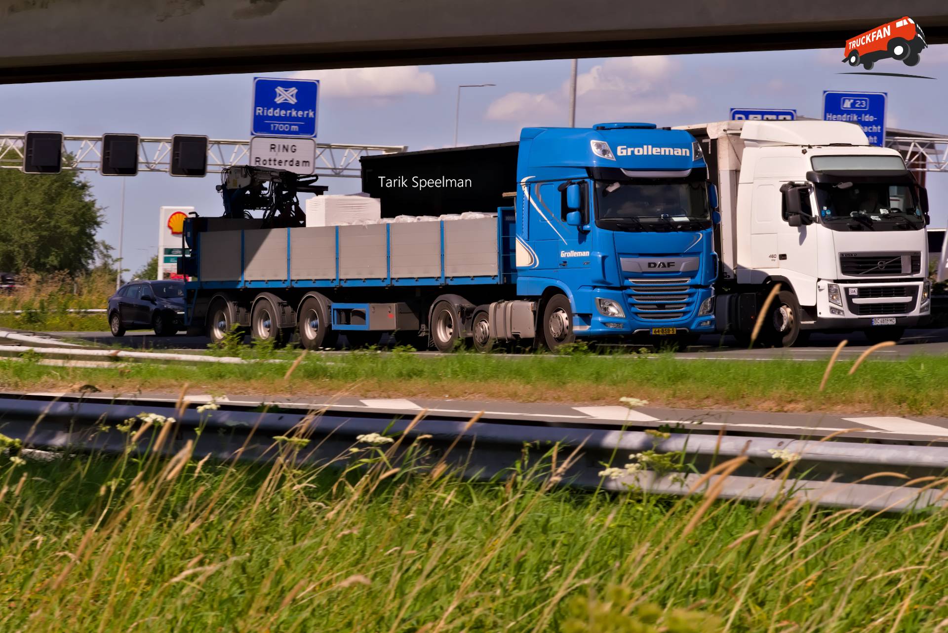 DAF XF Euro 6 vrachtwagen met kenteken 64-BSB-5