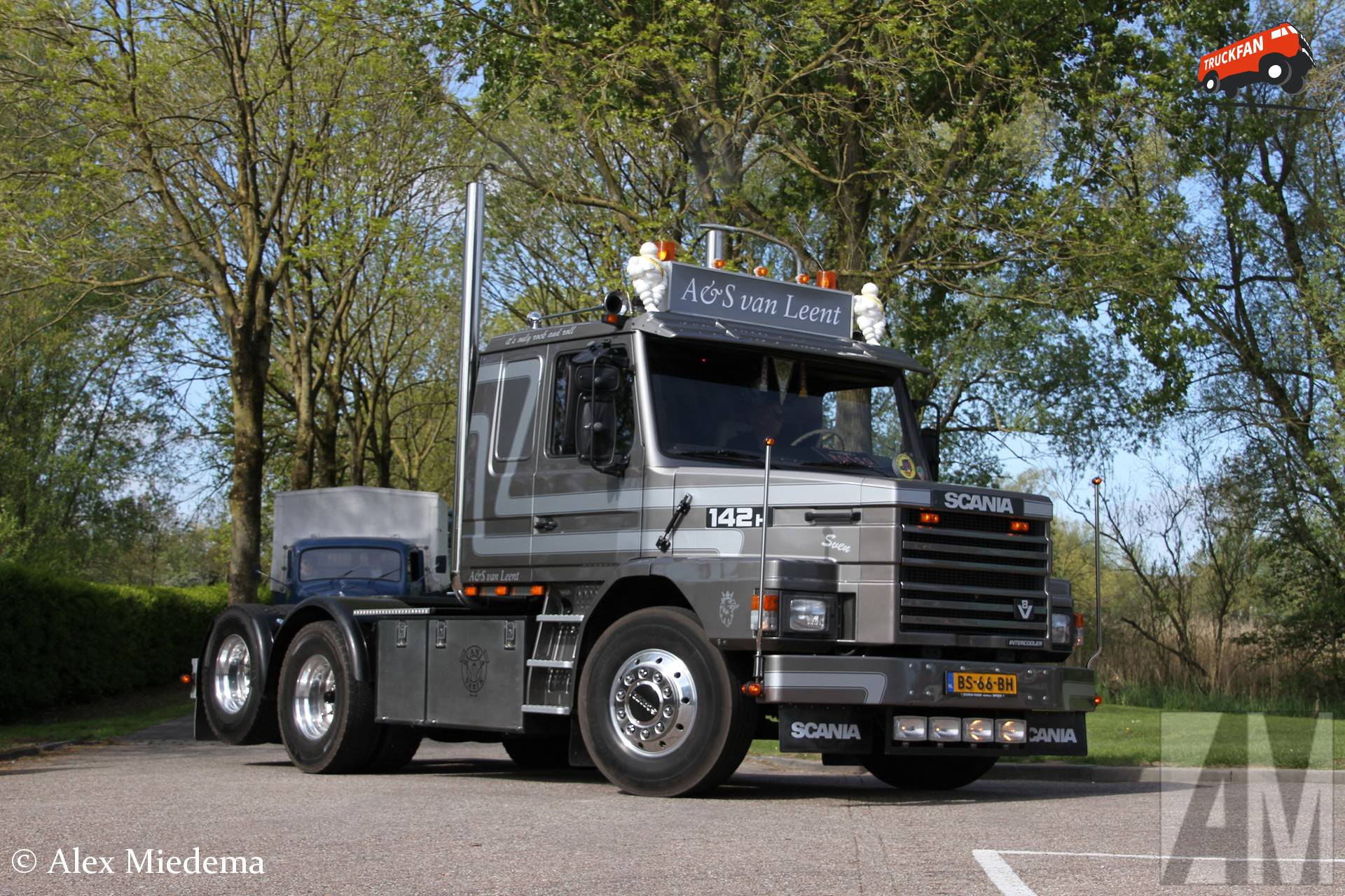 Scania T142 truck owned by A & S van Leent