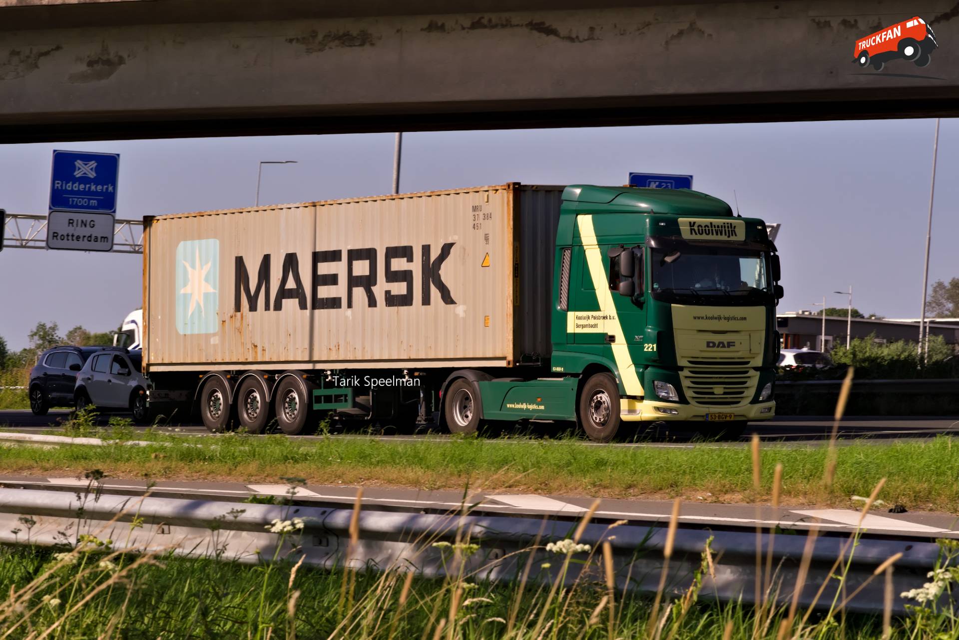 221, DAF XF Euro 6 vrachtwagen met kenteken 53-BGV-9