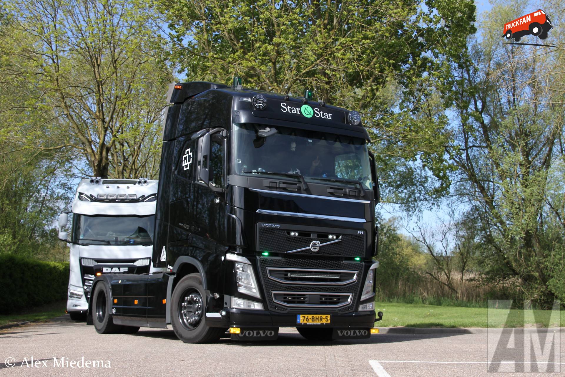 Nishanti de Best arrives at Trucks & Coffee in Druten (and wonders if he can go home again)