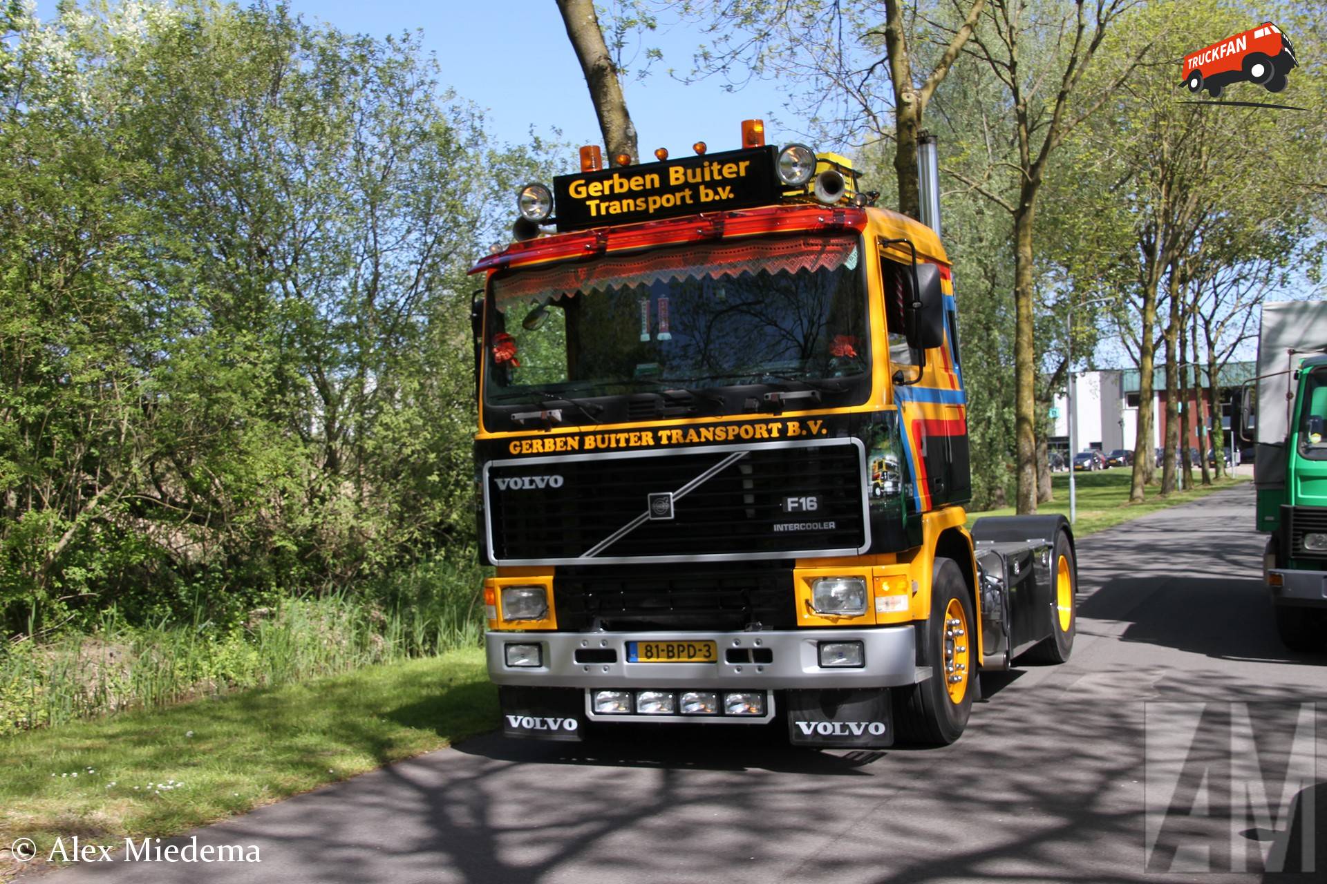 Gerben Buiter keert weer huiswaarts naar Vinkenbuurt na een bezoek aan Trucks & Coffee
