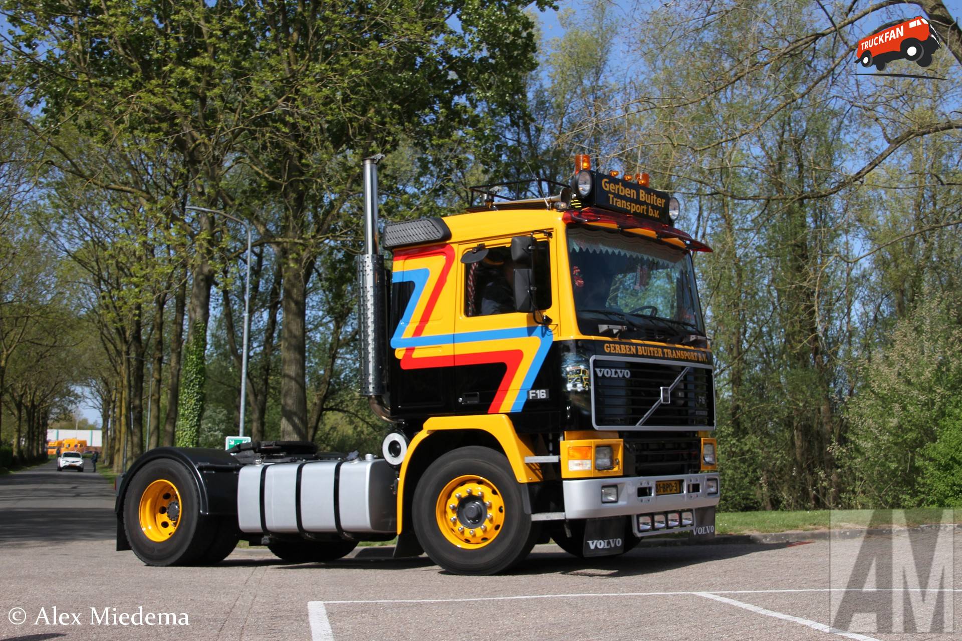 Volvo F16 truck at Trucks & Coffee event