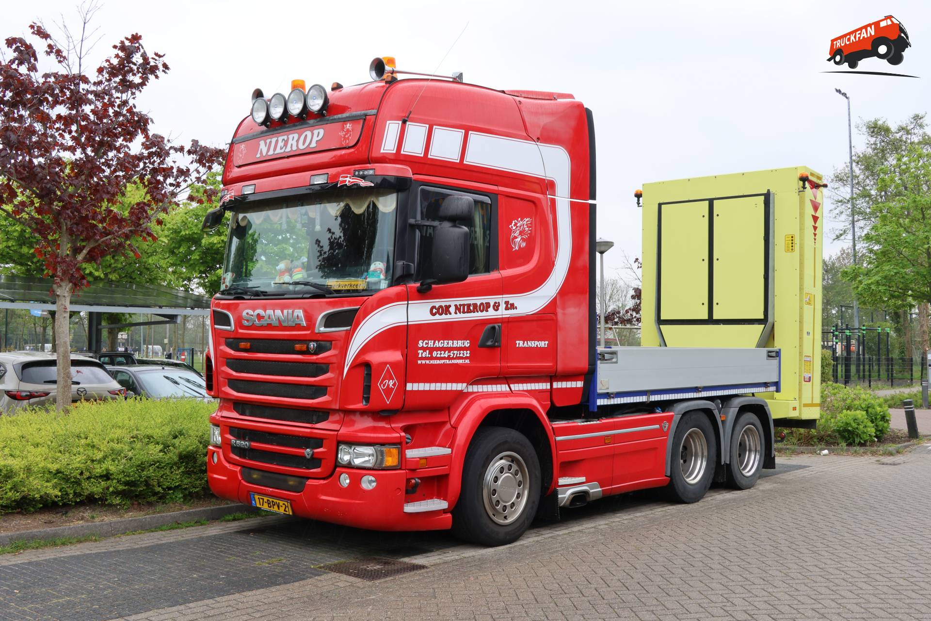 Scania R520 truck by Cok Nierop