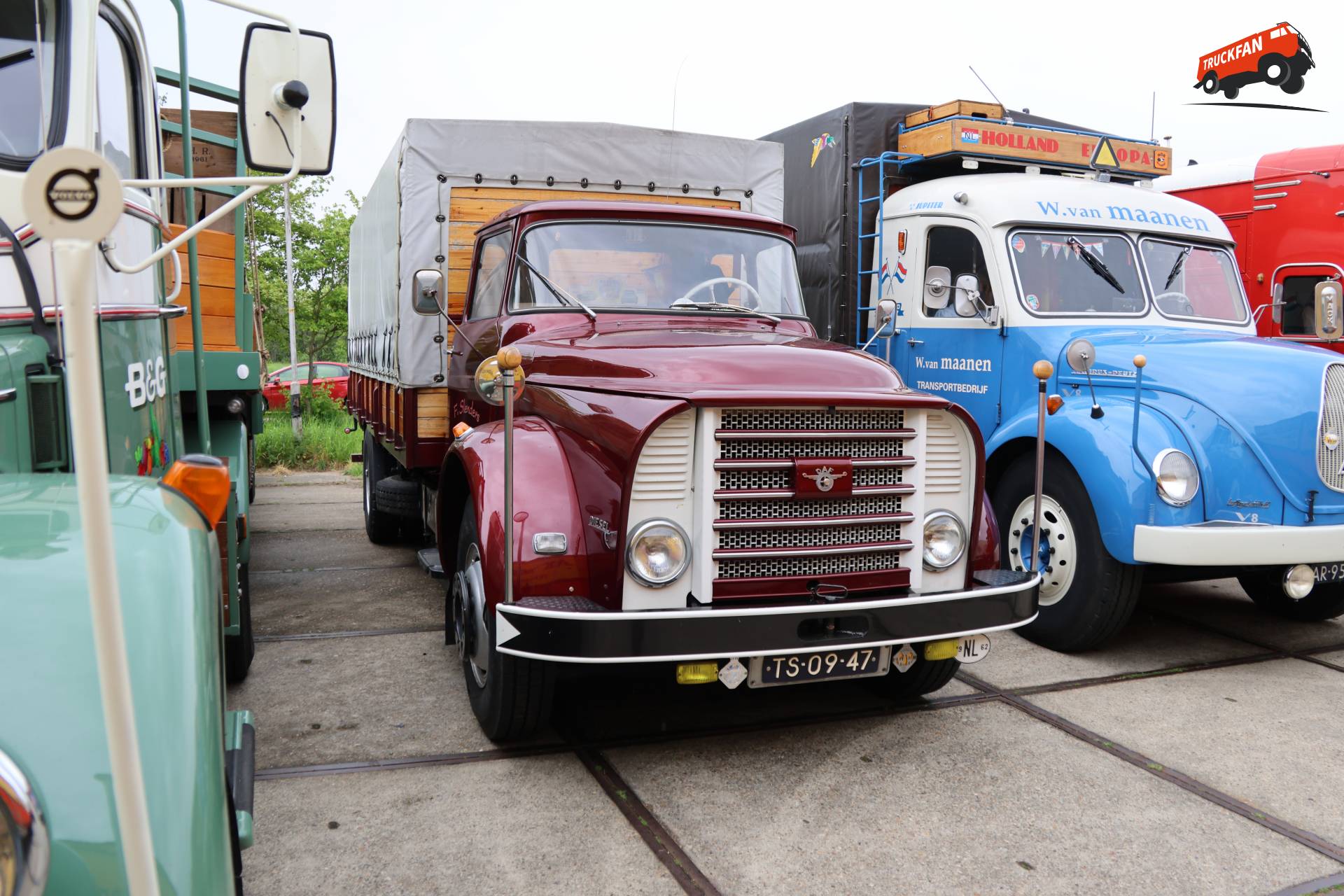 DAF A16 machine op HAV N-H rit