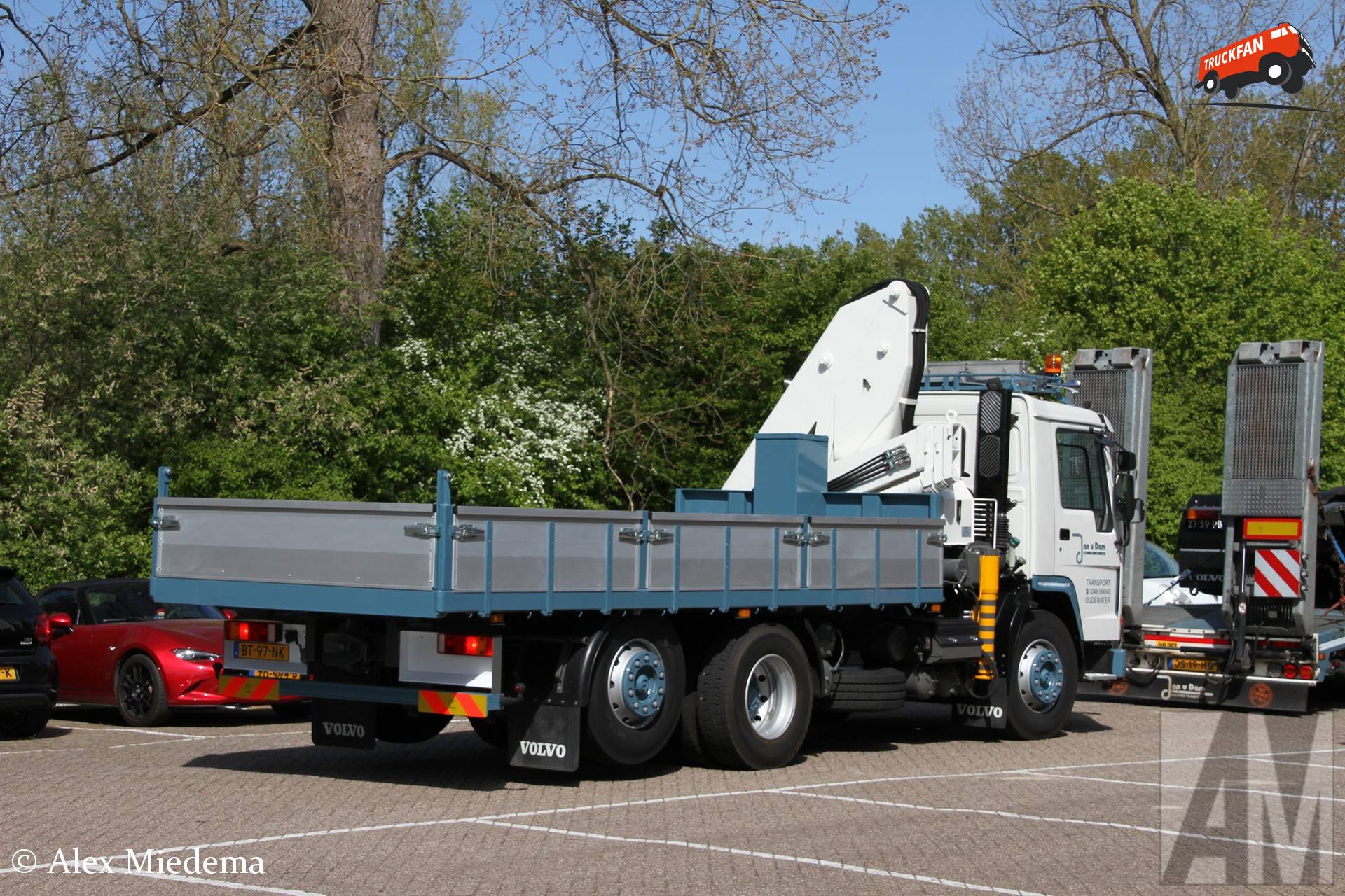 Jan van Dam's Volvo FL7 at Trucks & Coffee