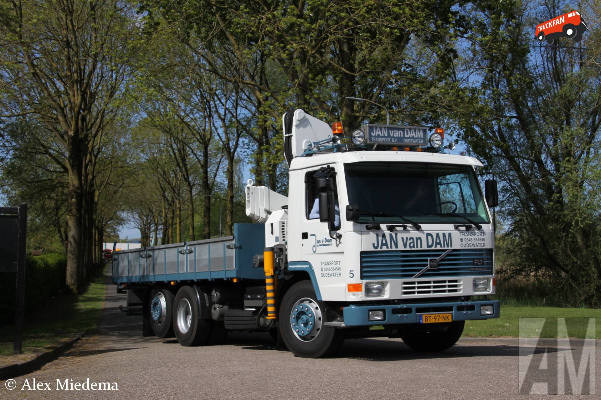 Volvo FL7 6x2 Intercooler truck from 1986