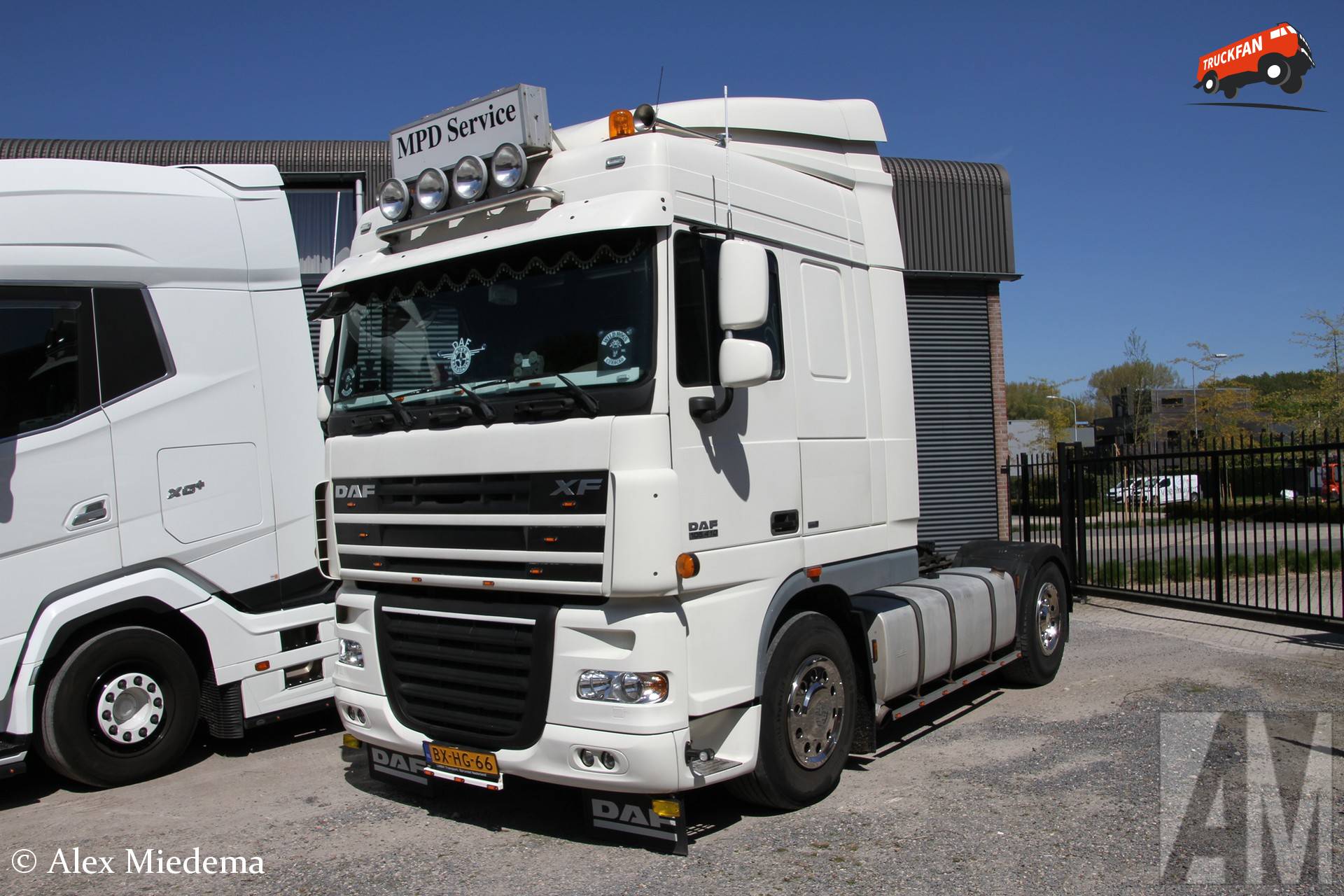 DAF XF105 van MPD Service
