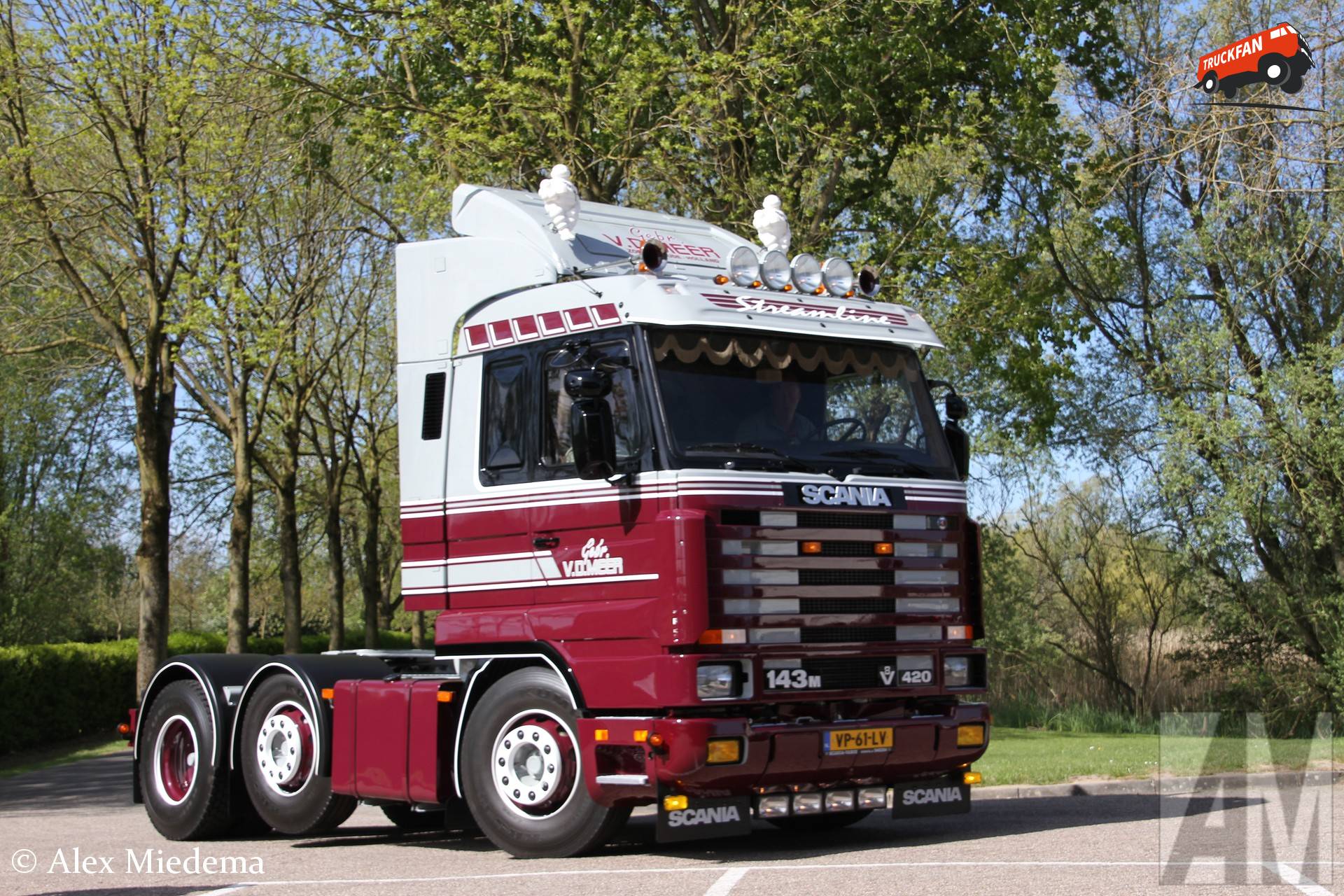 Scania 143 Streamline bij Trucks & Coffee