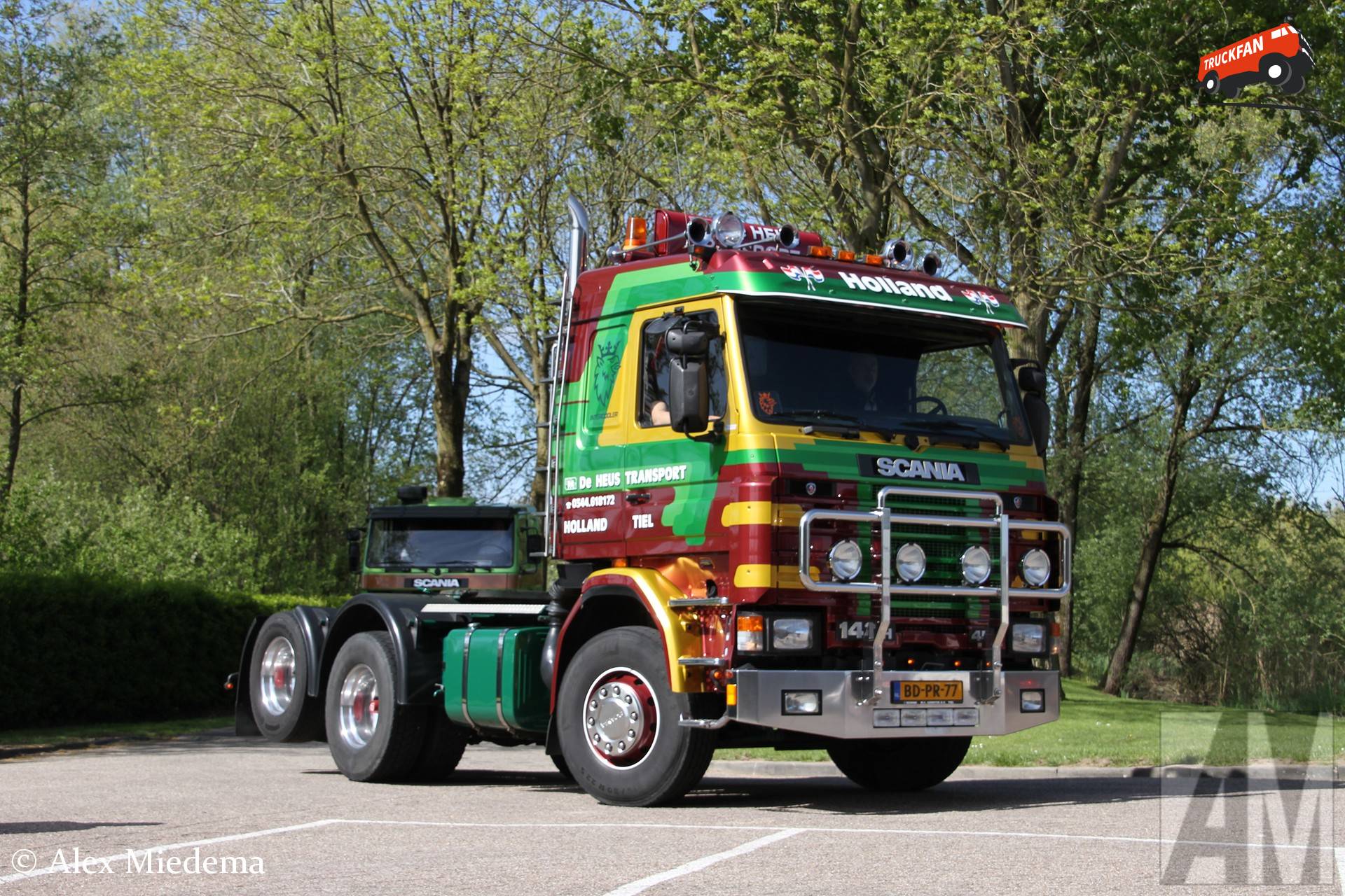 De Heus Transport truck at Metropole Druten