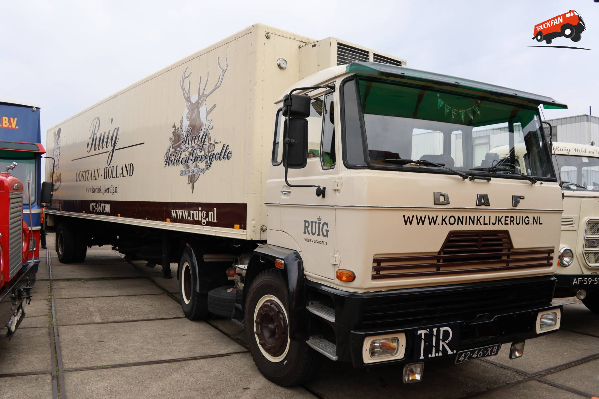 DAF 2000 vrachtwagen van Ruig