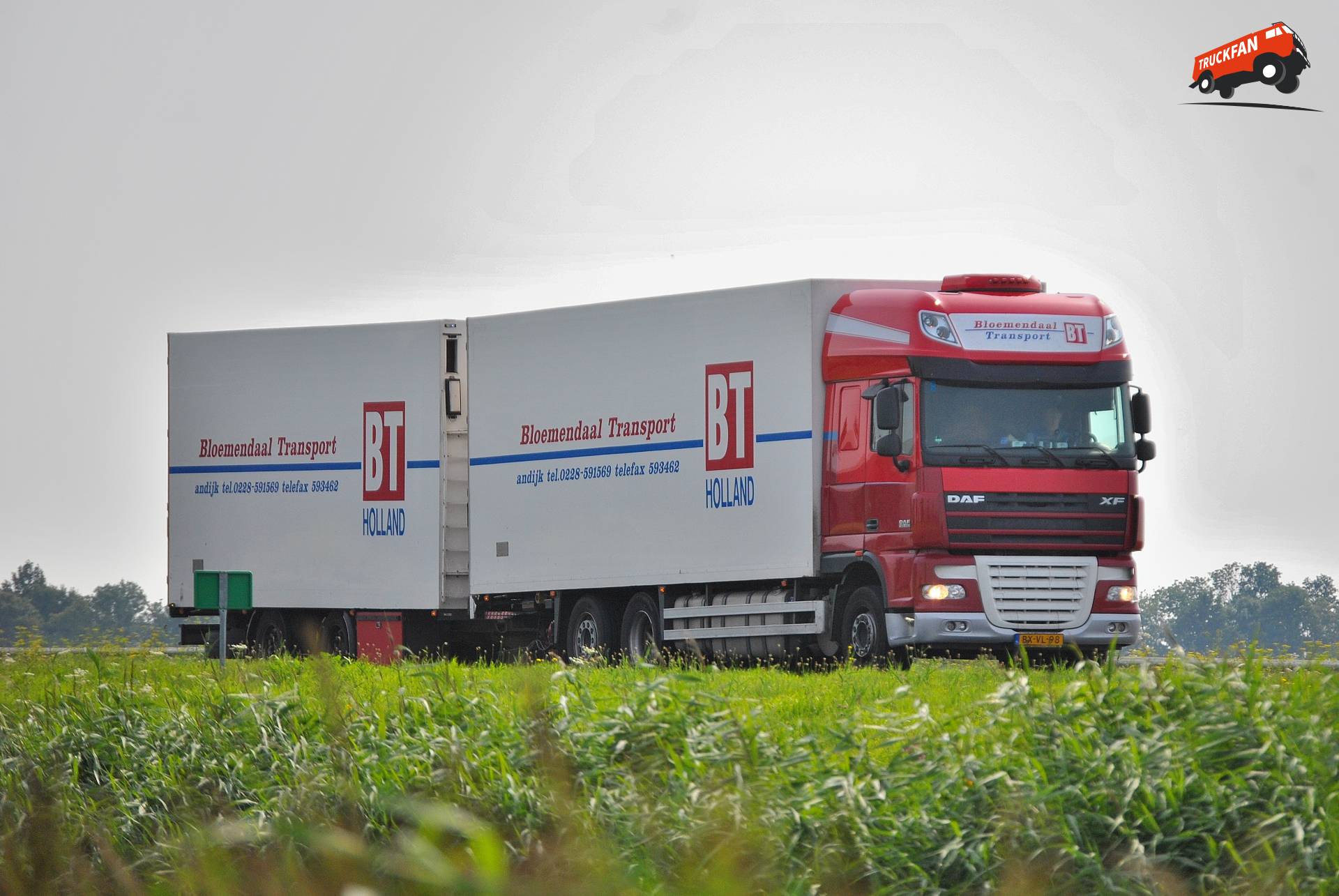 DAF XF105 BT Bloemendaal Transport Andijk