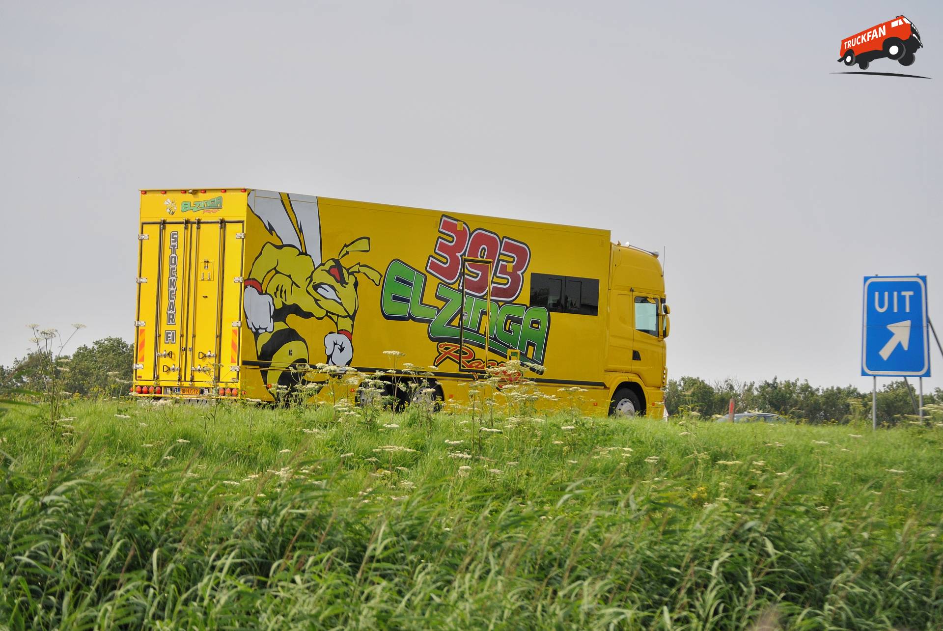 Scania R124G 420 Elzinga Racing Uithuizermeeden