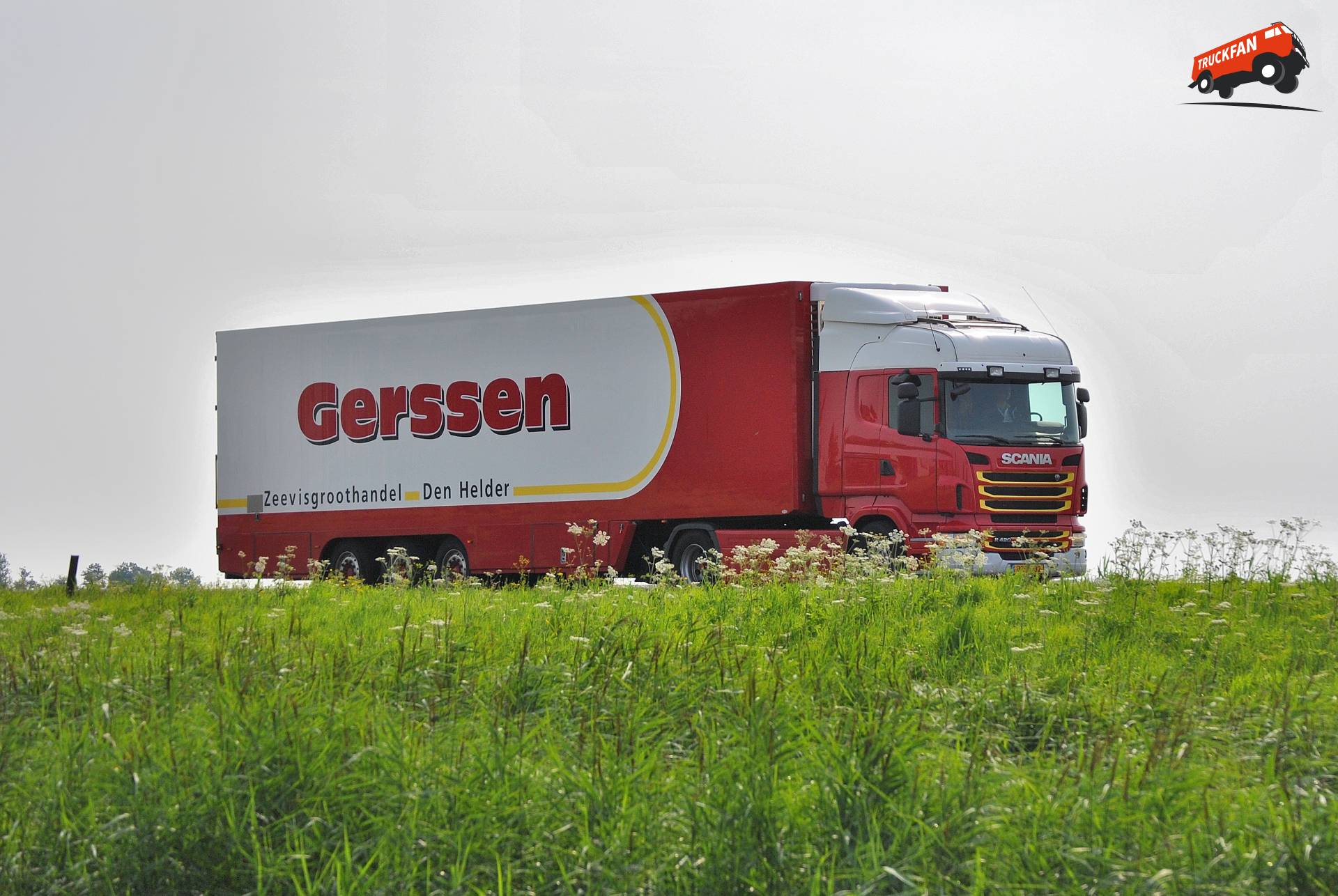 Scania R420 Gerssen Zeevisgroothandel Den Helder