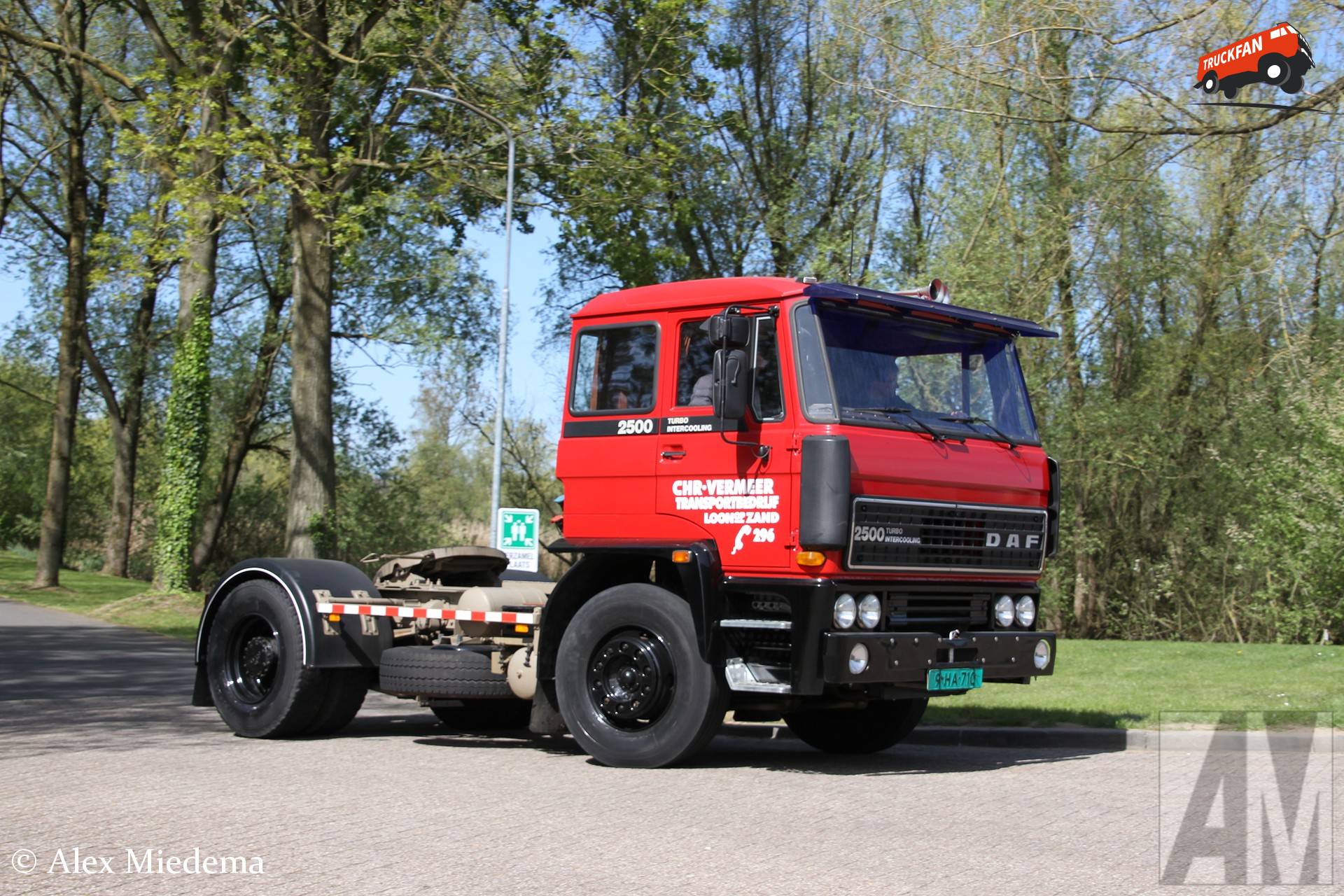Chr. Vermeer Transport DAF 2500 vrachtwagen