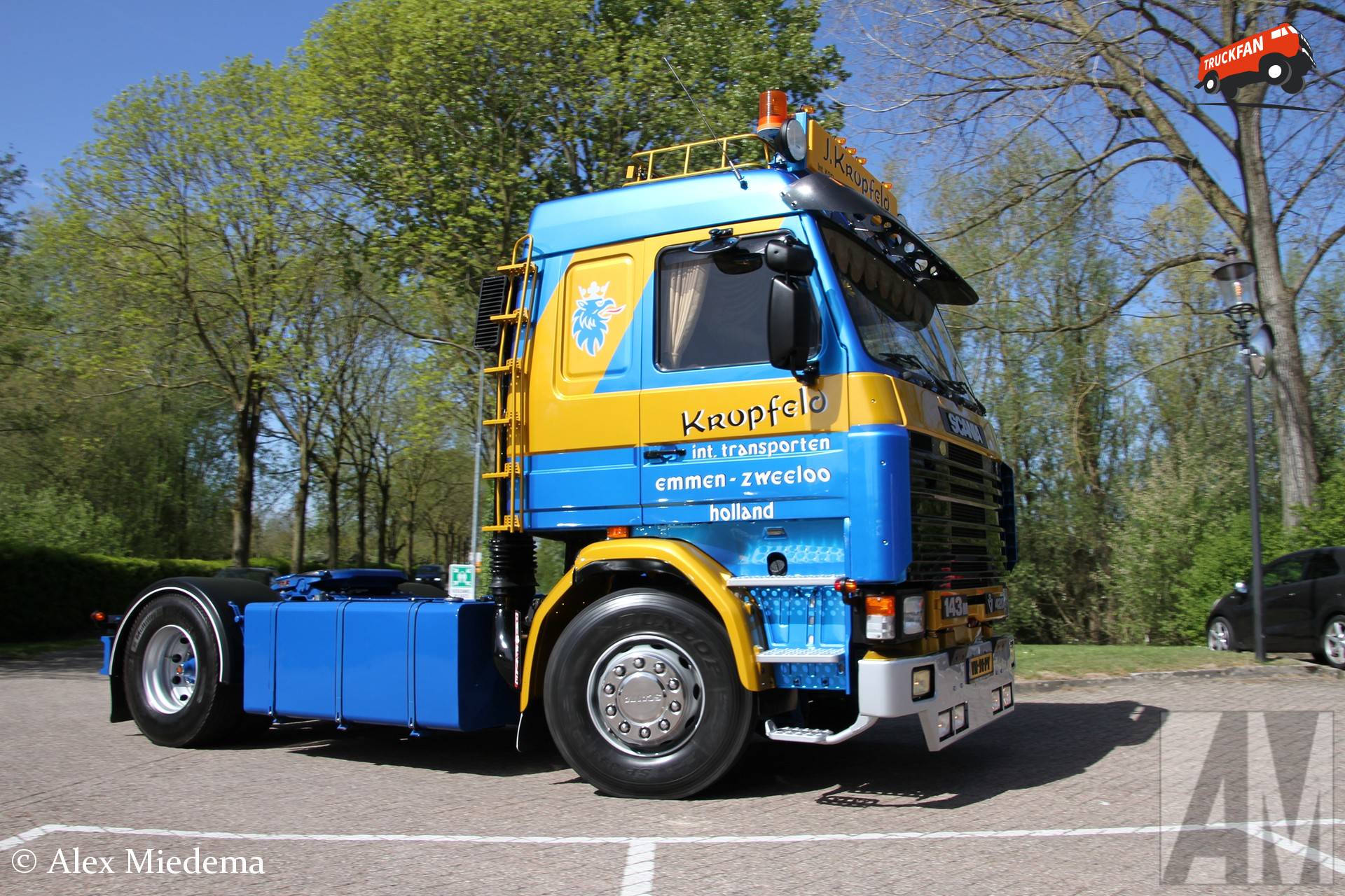 Vrachtwagen Scania 143 bouwjaar 1991, Metropole Druten