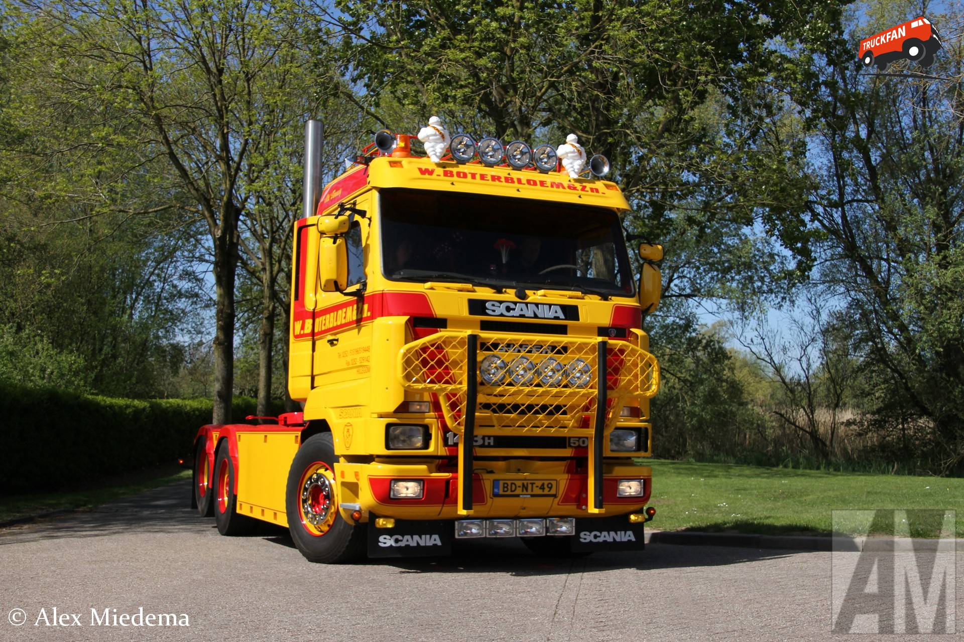 Scania 143 Streamline owned by W. Boterbloem