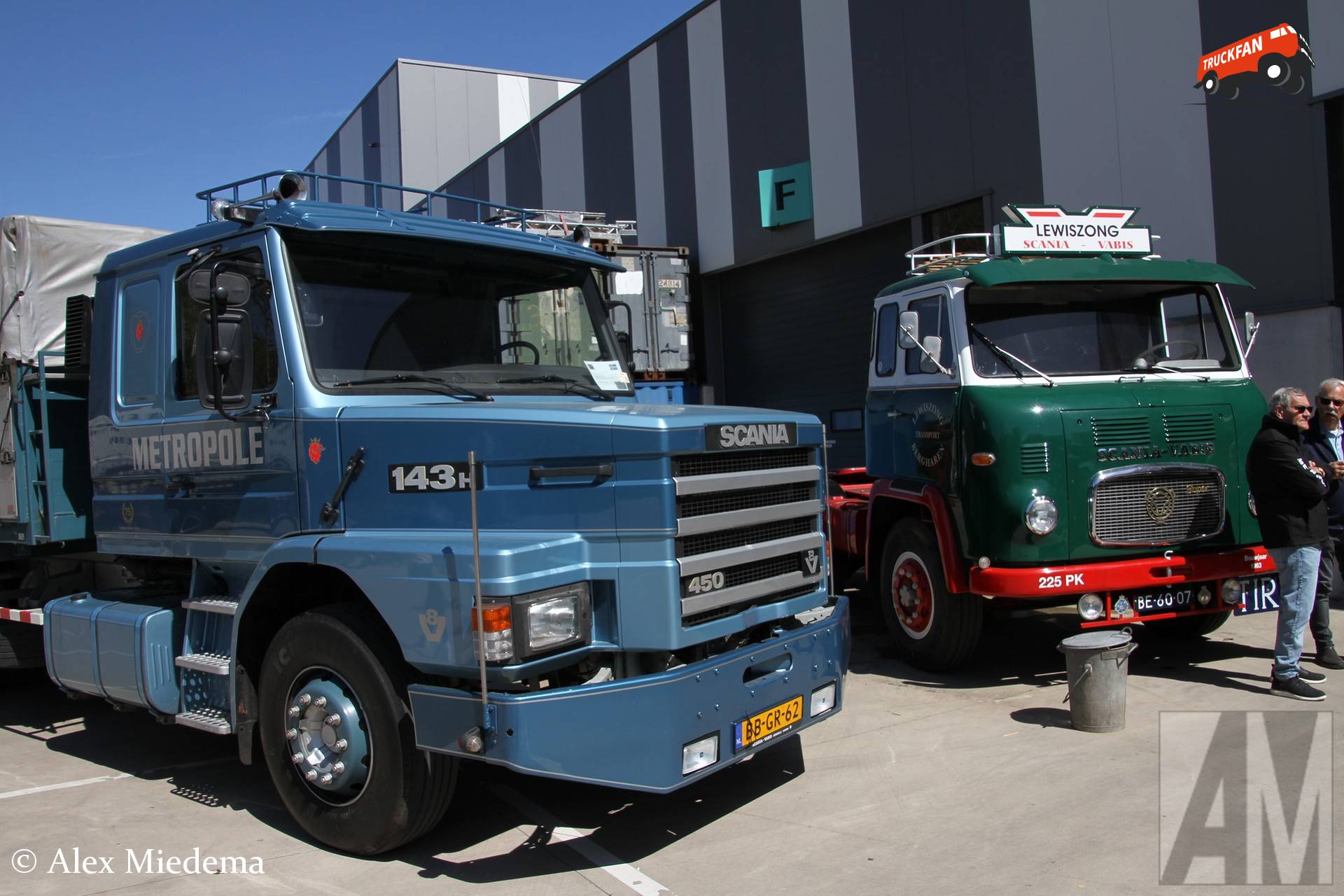 Scania T143H450 vrachtwagen in Metropole Druten 2026