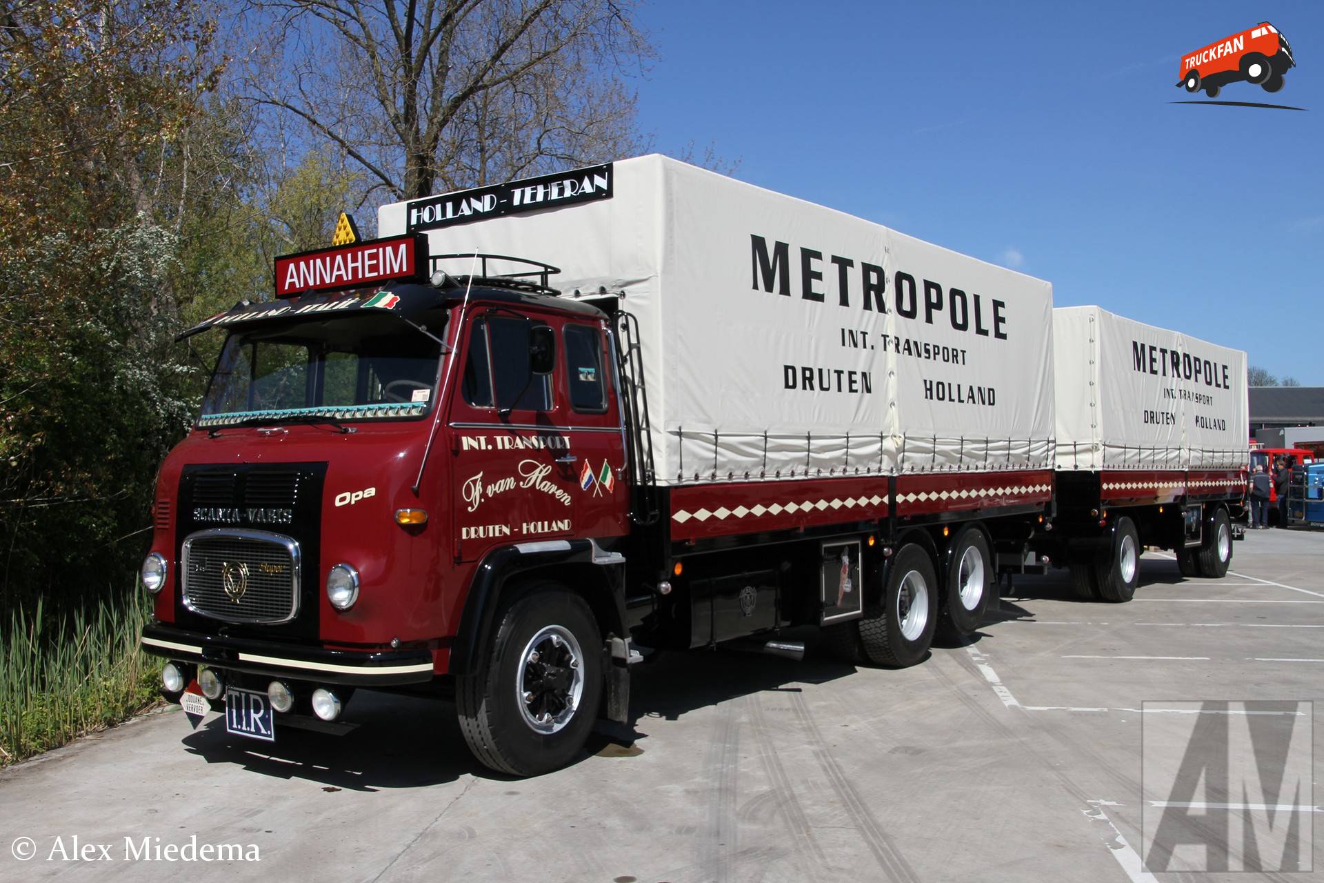 Scania-Vabis LBS76 truck at Metropole Druten