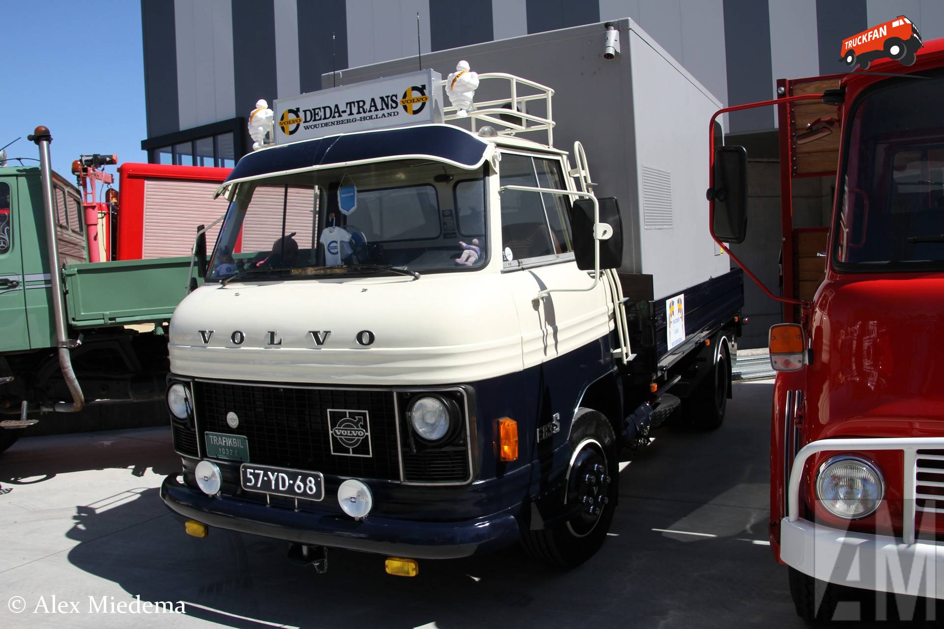 Volvo F83 vrachtwagen uit 1974