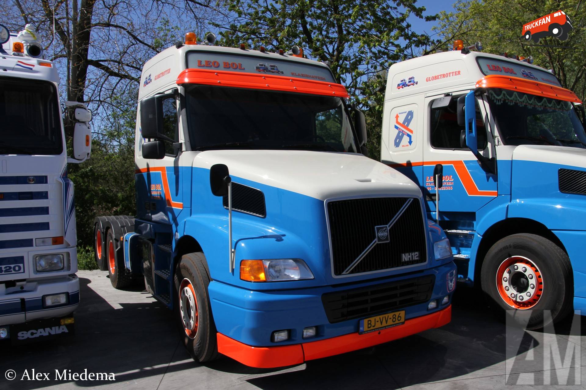 Volvo NH12 truck at Trucks & Coffee event