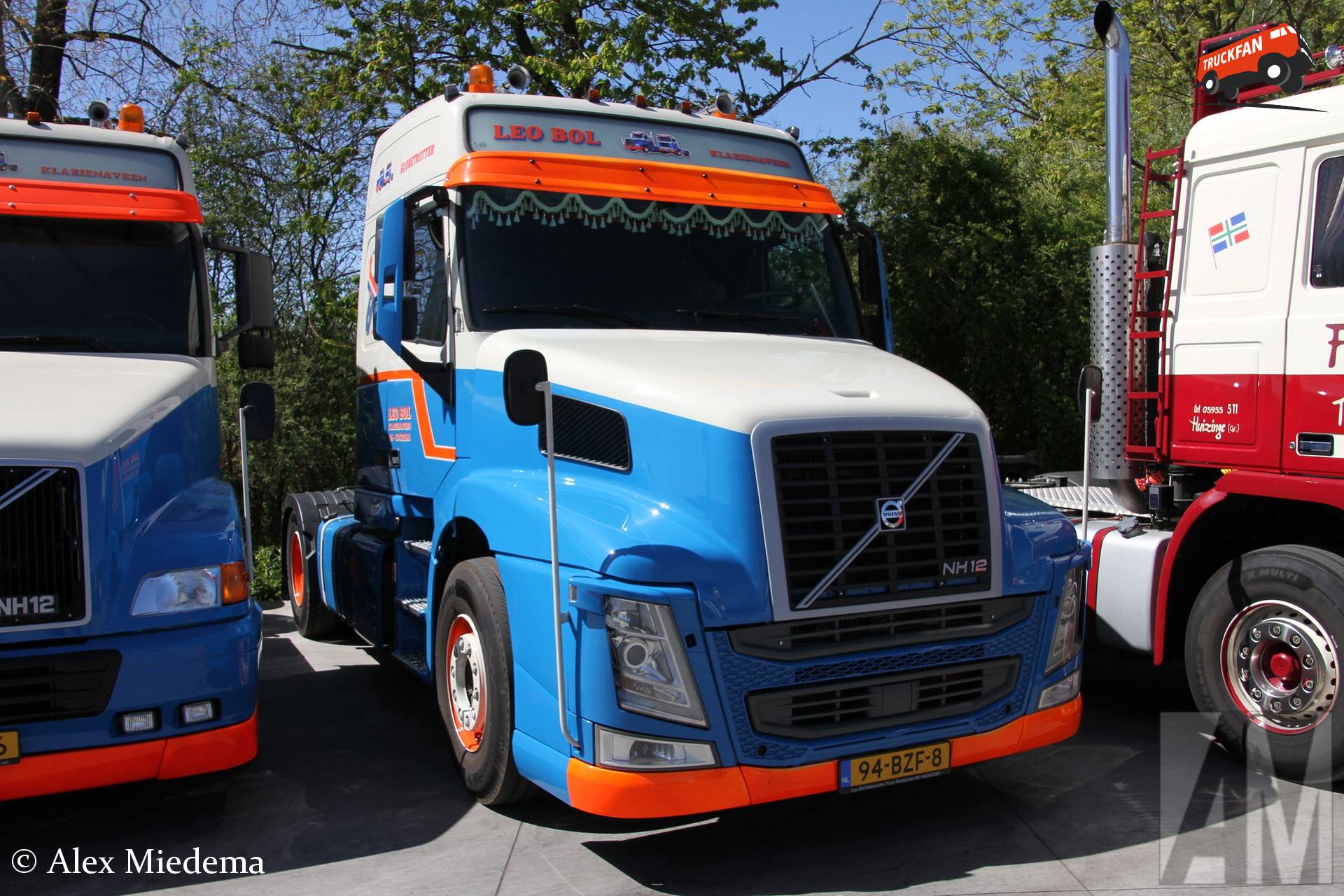 Truck samengesteld uit Volvo FH 4 en NH12
