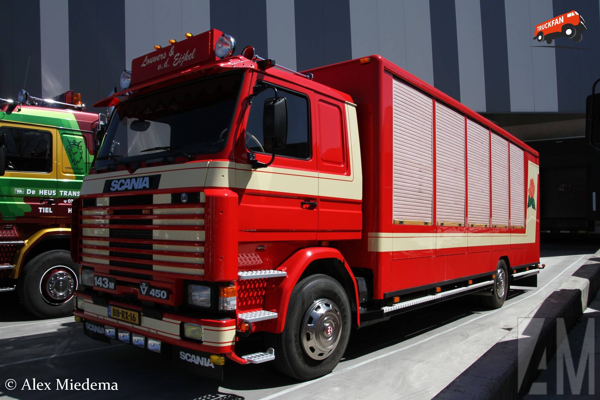 Scania 143 truck by Louwers & v.d. Eijkel at Trucks & Coffee