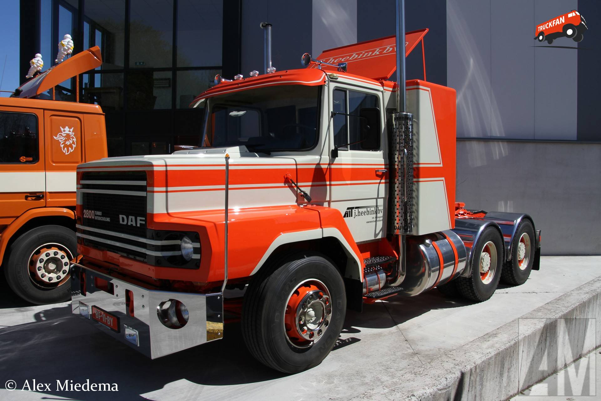 DAF NTT2800 truck restored by Heebink