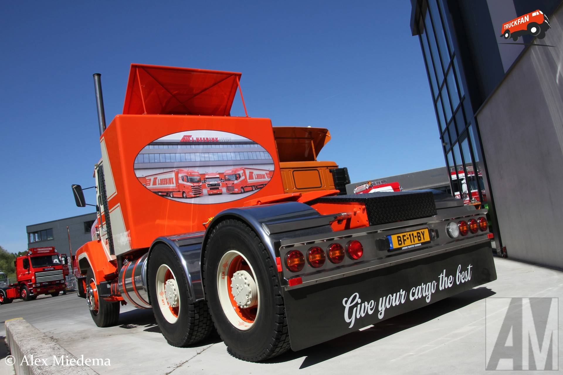 Gerestaureerde DAF N2800 truck uit 1982