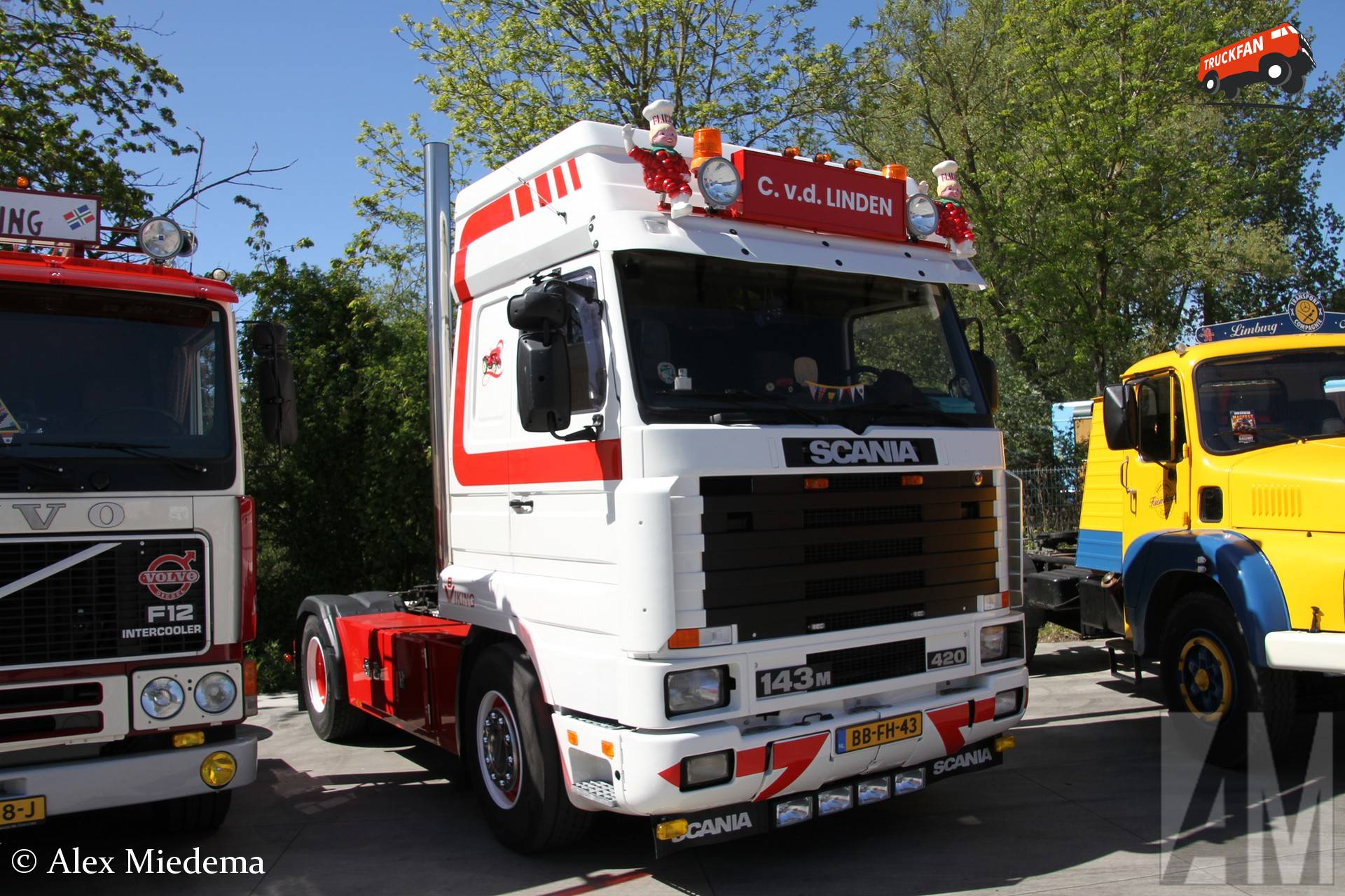 Trucks & Coffee event met Scania 143 Streamline uit 1994