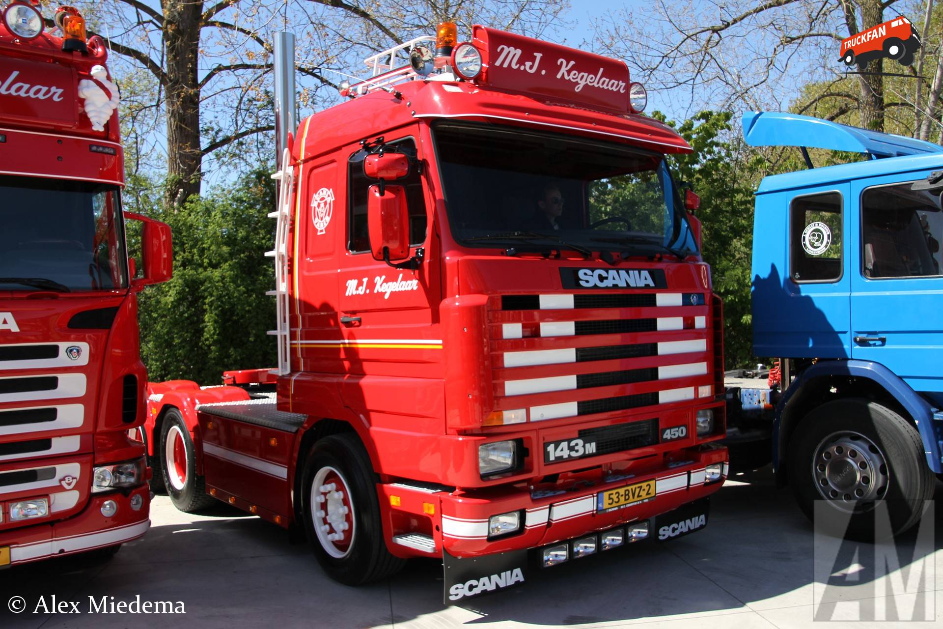 Scania 143 Streamline truck van M.J. Kegelaar op Trucks & Coffee