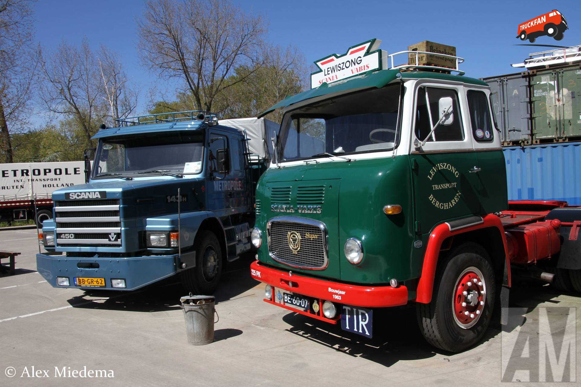 Scania-Vabis LB76 truck in Druten