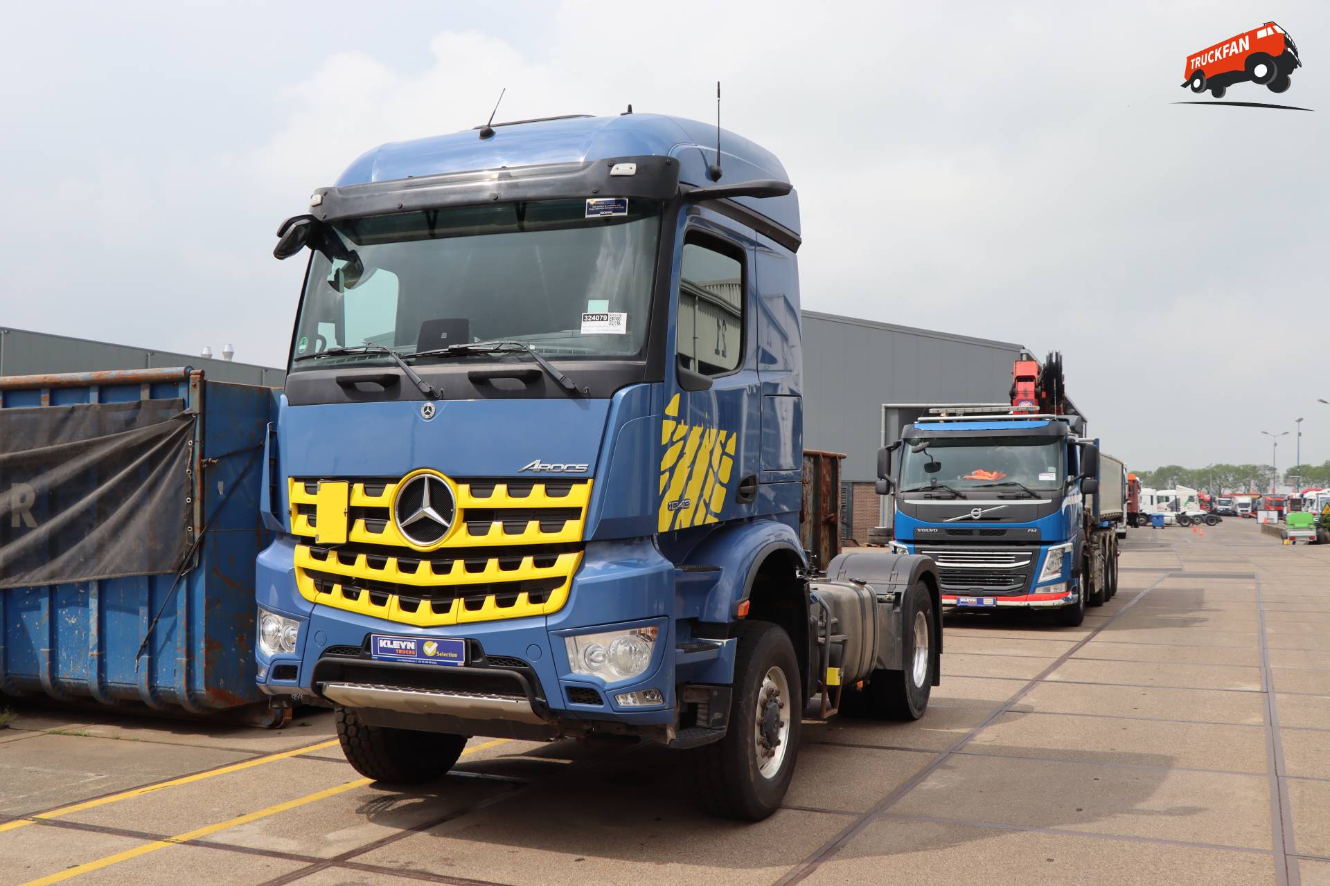 Mercedes-Benz Arocs 4x4 bij Kleyn Trucks