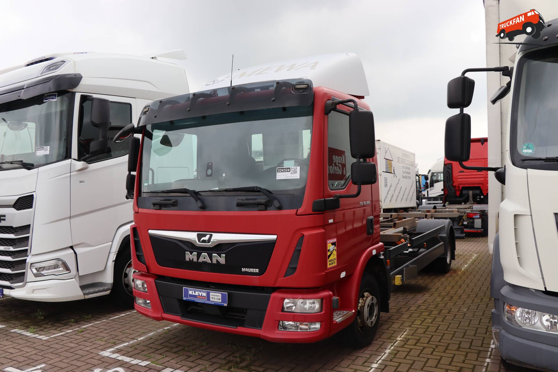 MAN TGL 10.180 met Maurer logo bij Kleyn Trucks