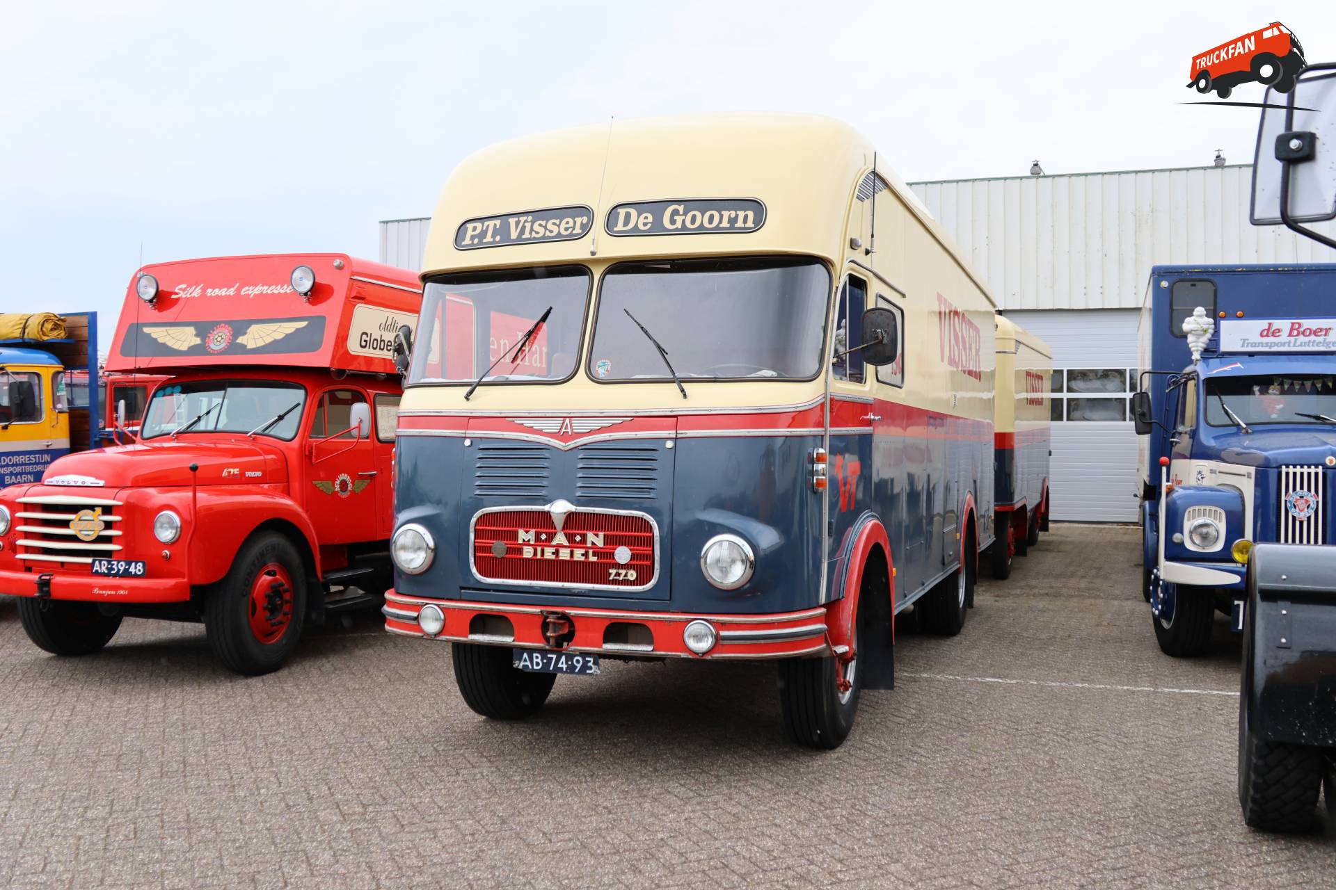 MAN 770 truck owned by Peter Visser