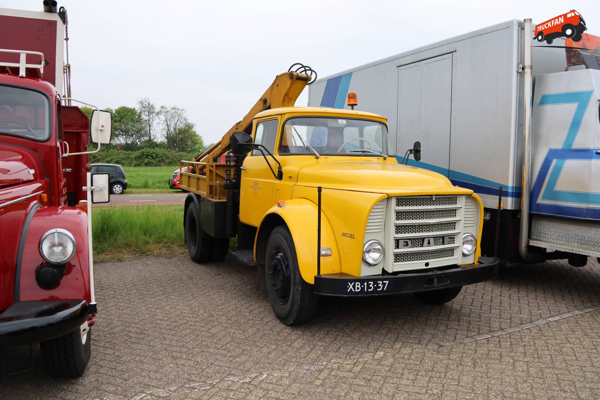 DAF T15 machine bij HAV N-H rit