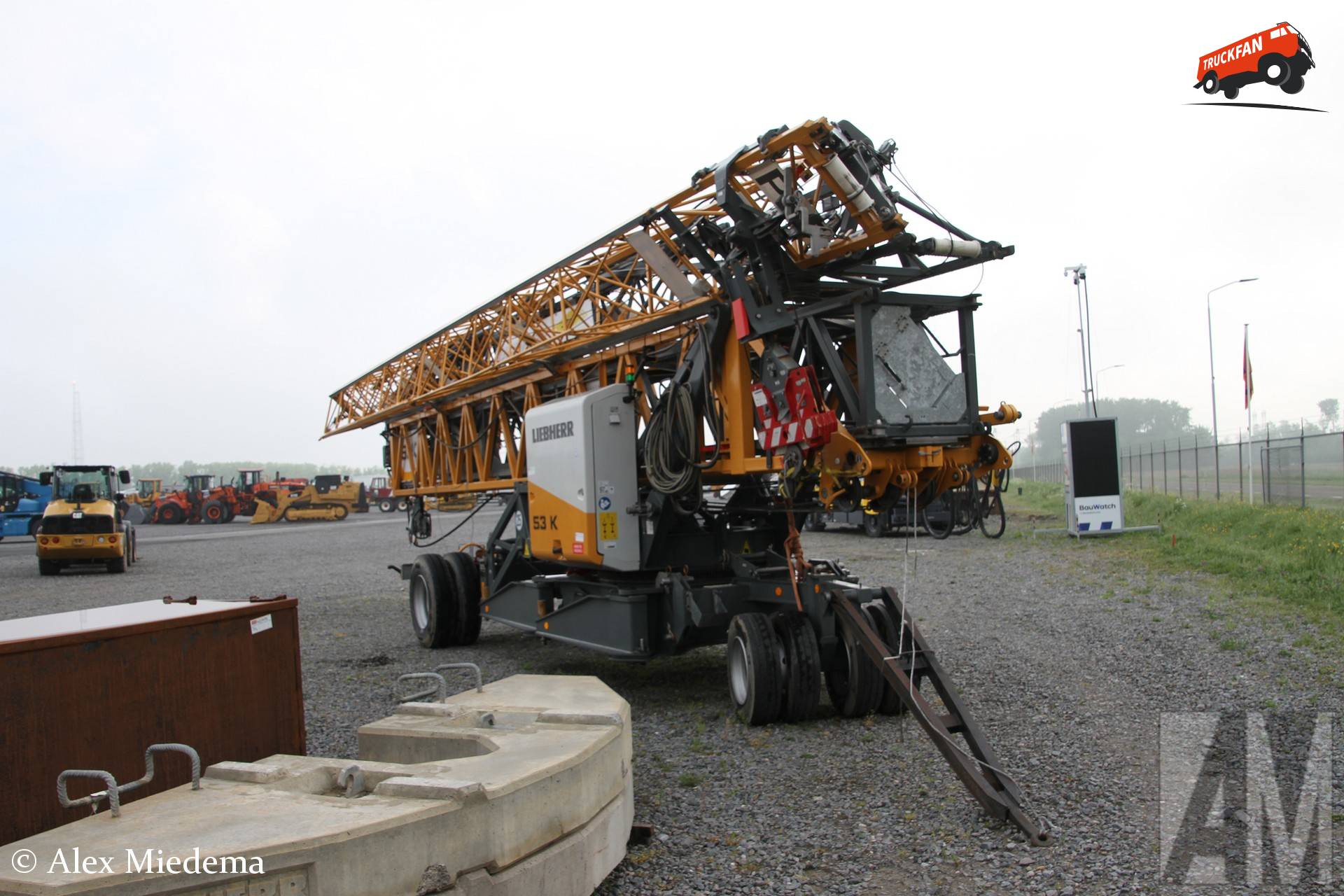 Liebherr 53 K getrokken hijskraan