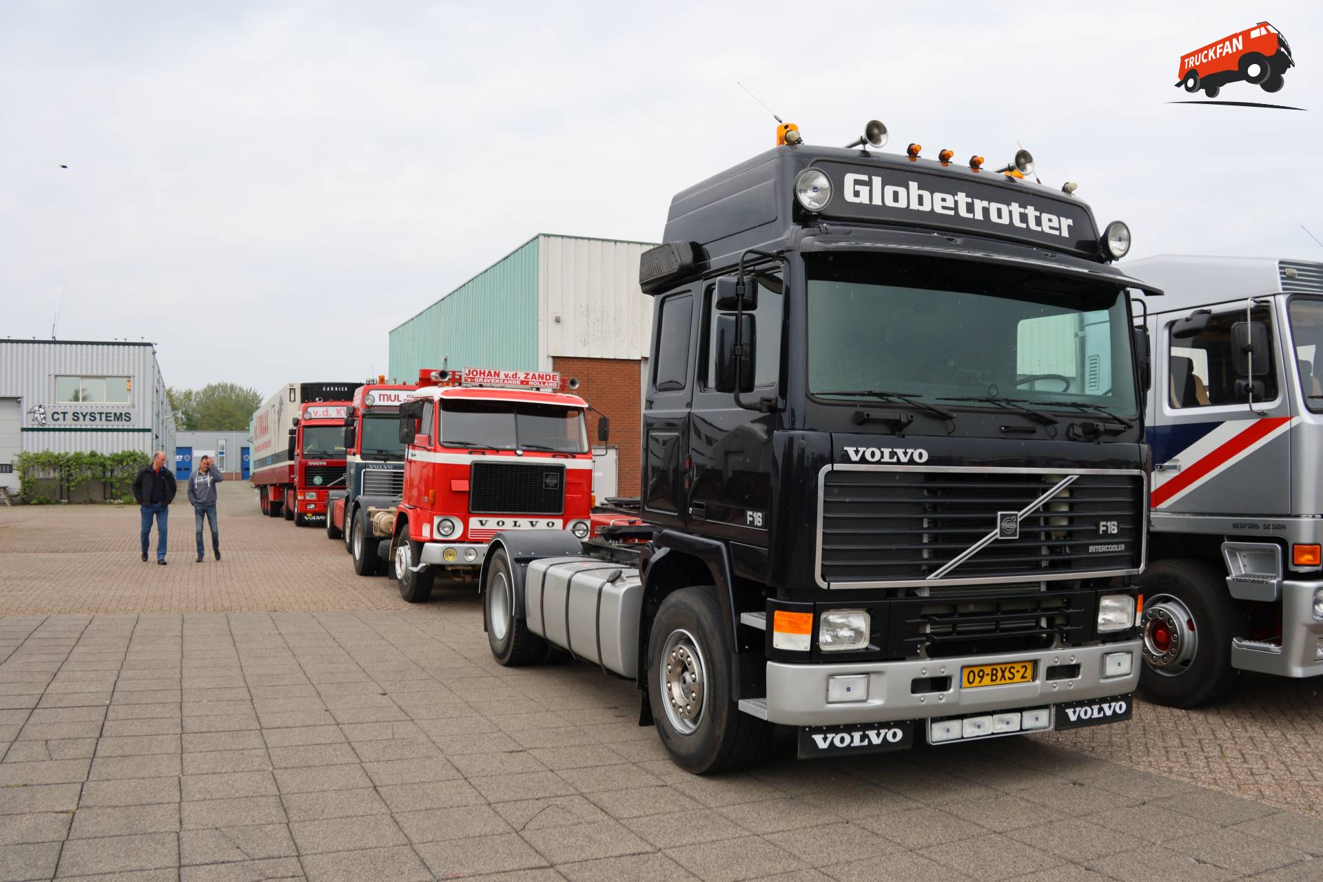 Volvo F16 vrachtwagen van Piet Bankras