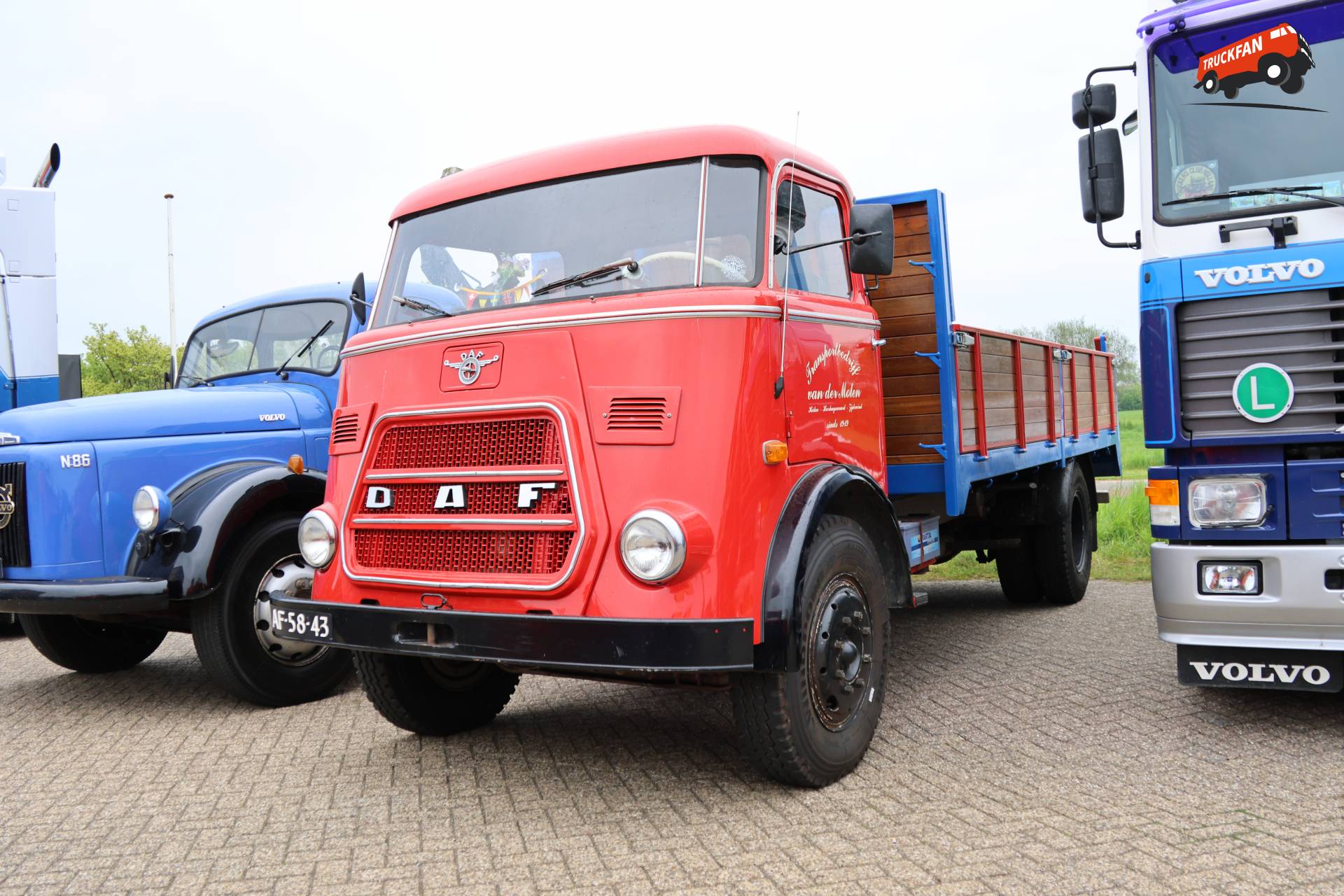 DAF A1600 truck owned by vd Molen