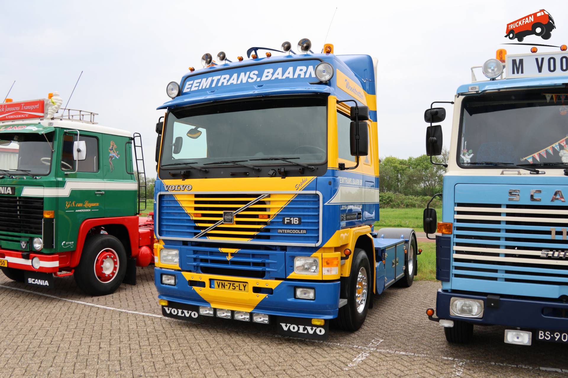 Volvo F16 truck owned by Eemtrans
