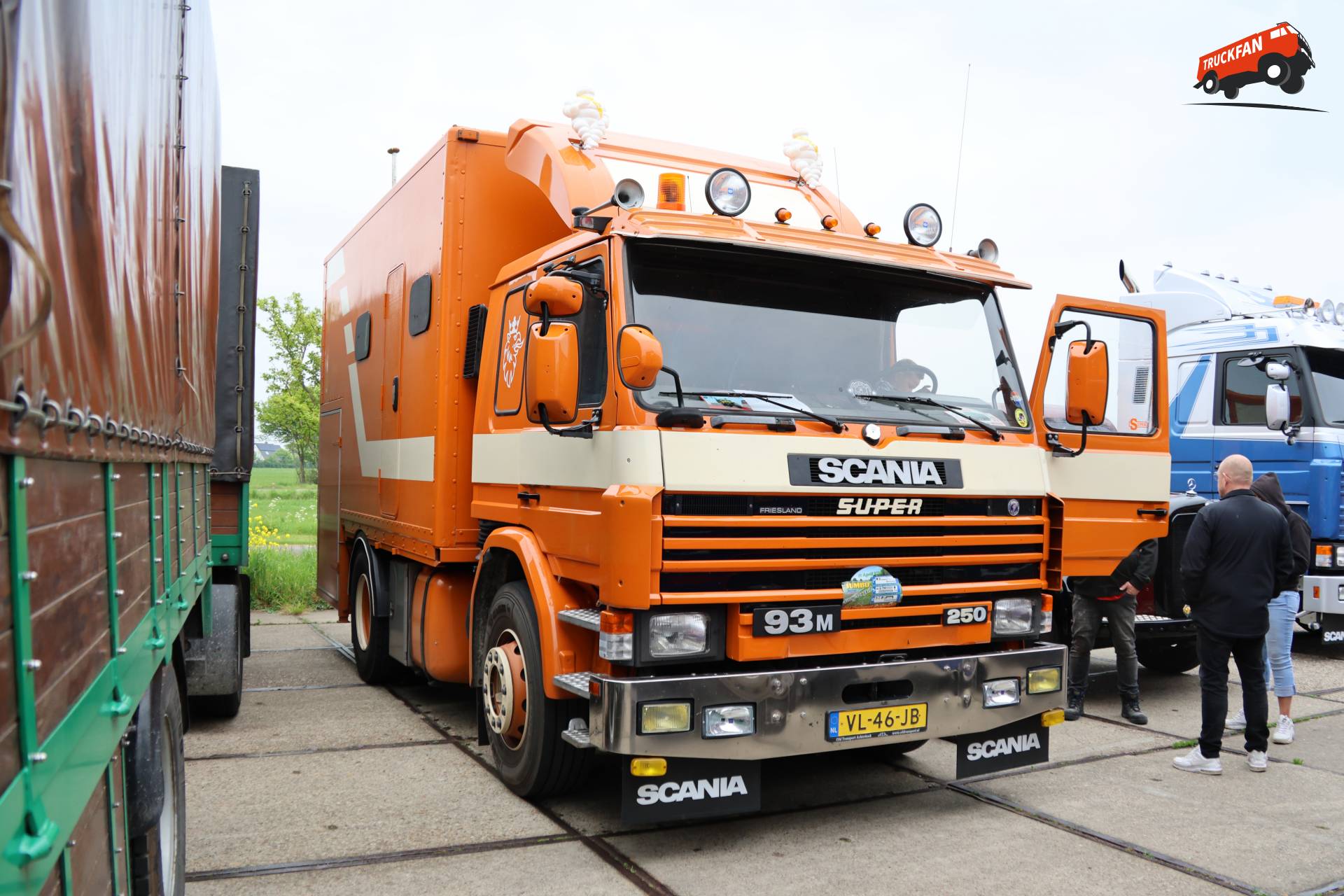 Scania 93 truck owned by Richard den Hartog
