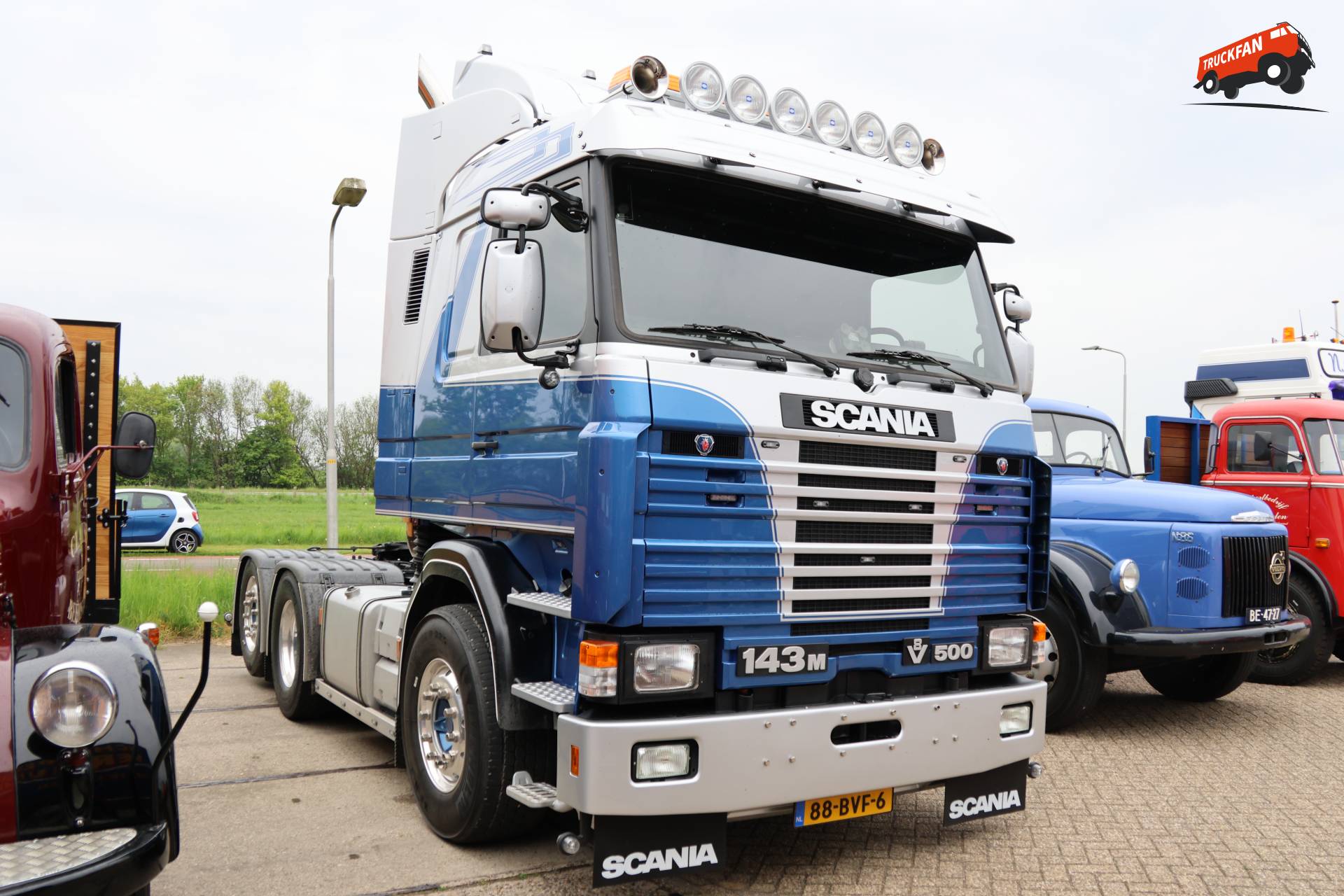 Scania 143 vrachtwagen van Nick Zwagerman