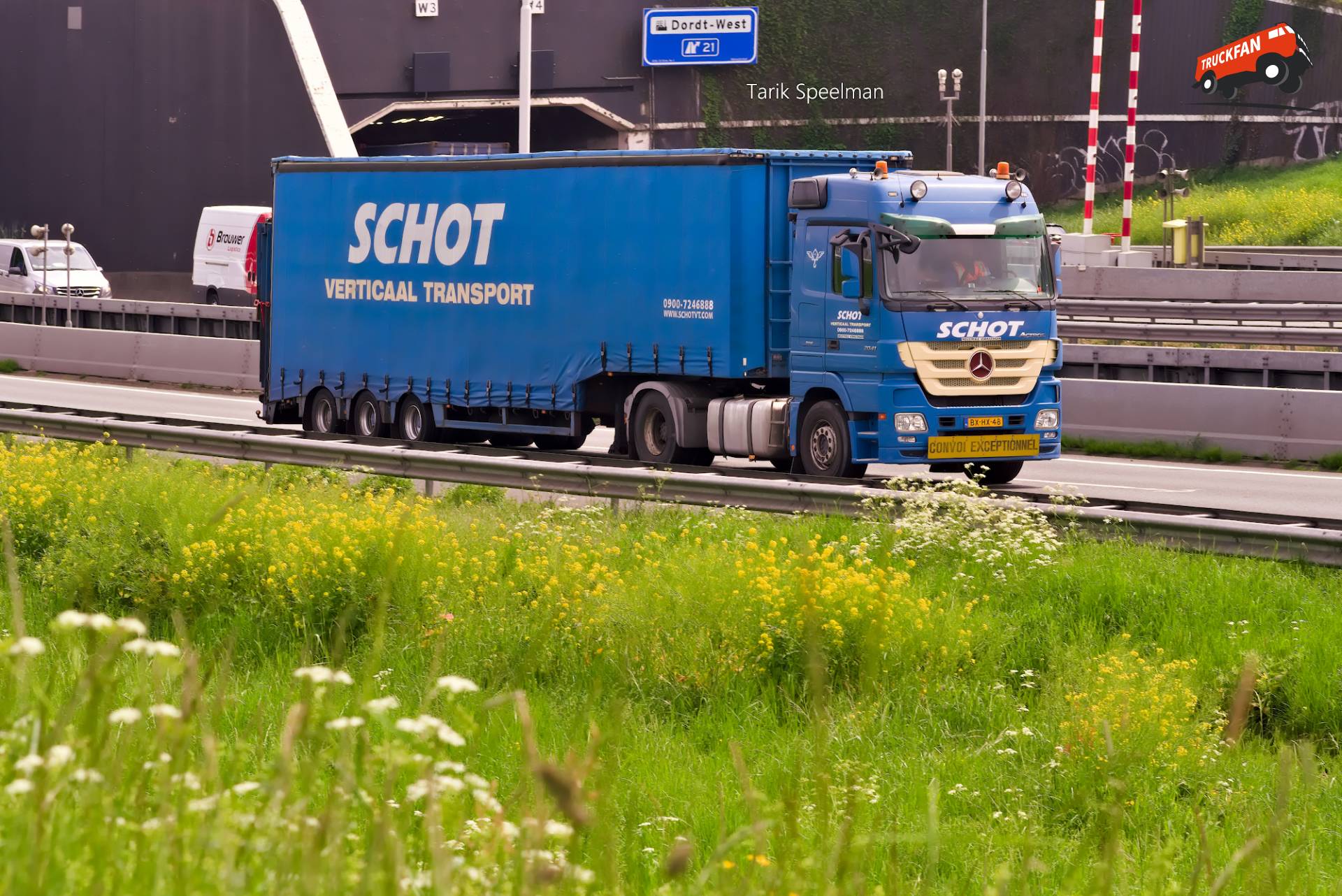 Mercedes-Benz Actros MP3 met kenteken BX-HX-48